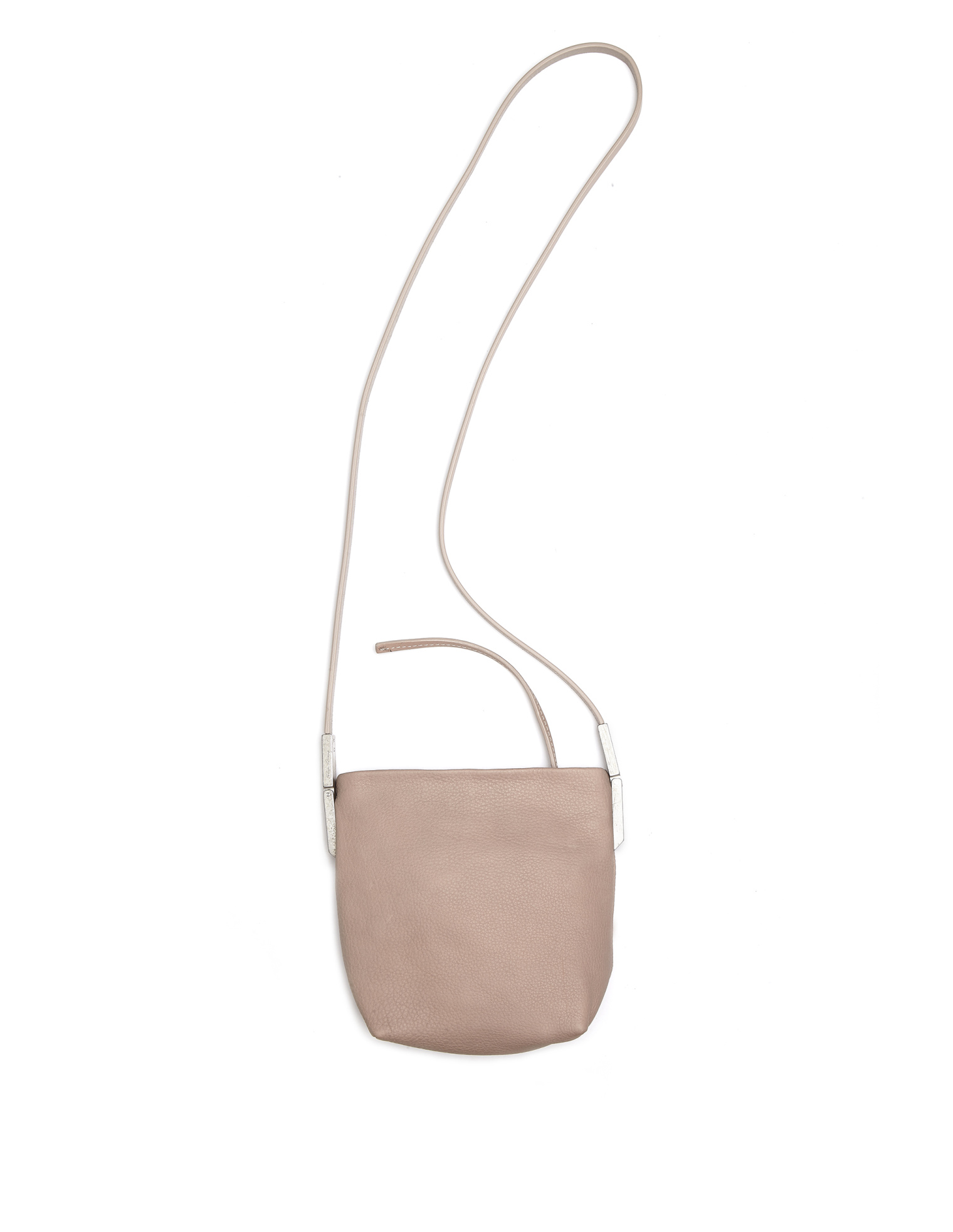 Rick Owens Pink Leather Crossbody Bag