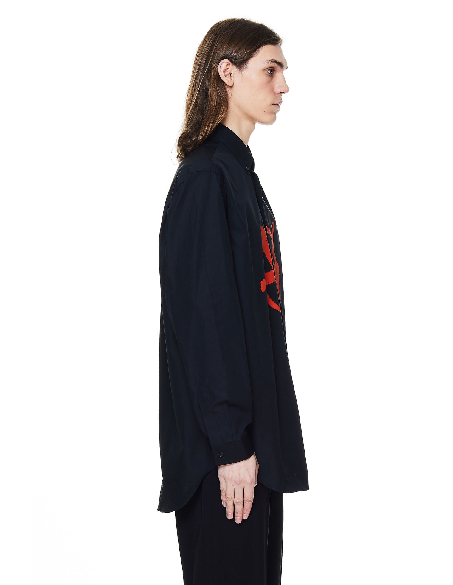 VETEMENTS Black Cotton Anarchy Shirt