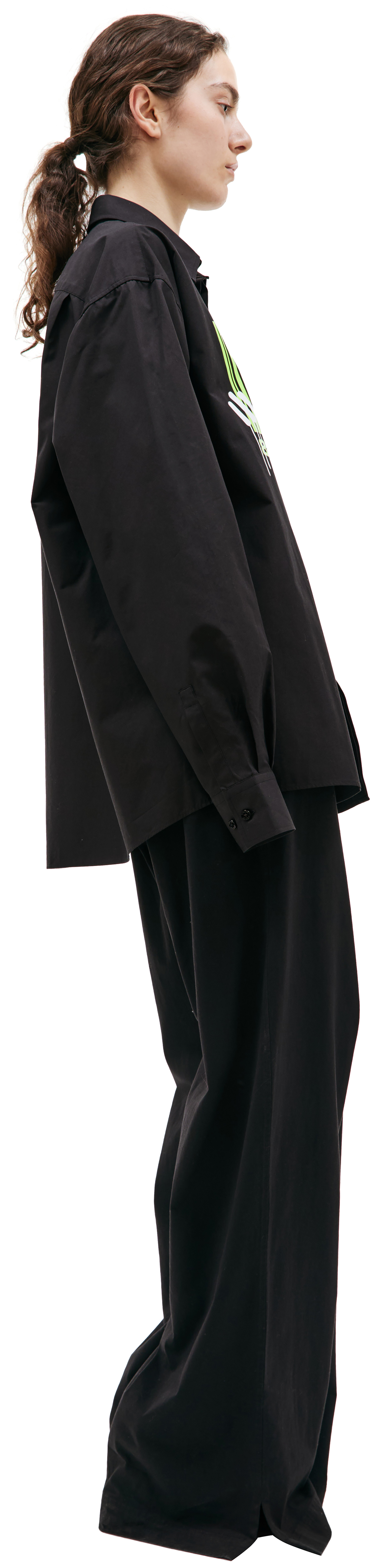 VTMNTS Barcode printed shirt