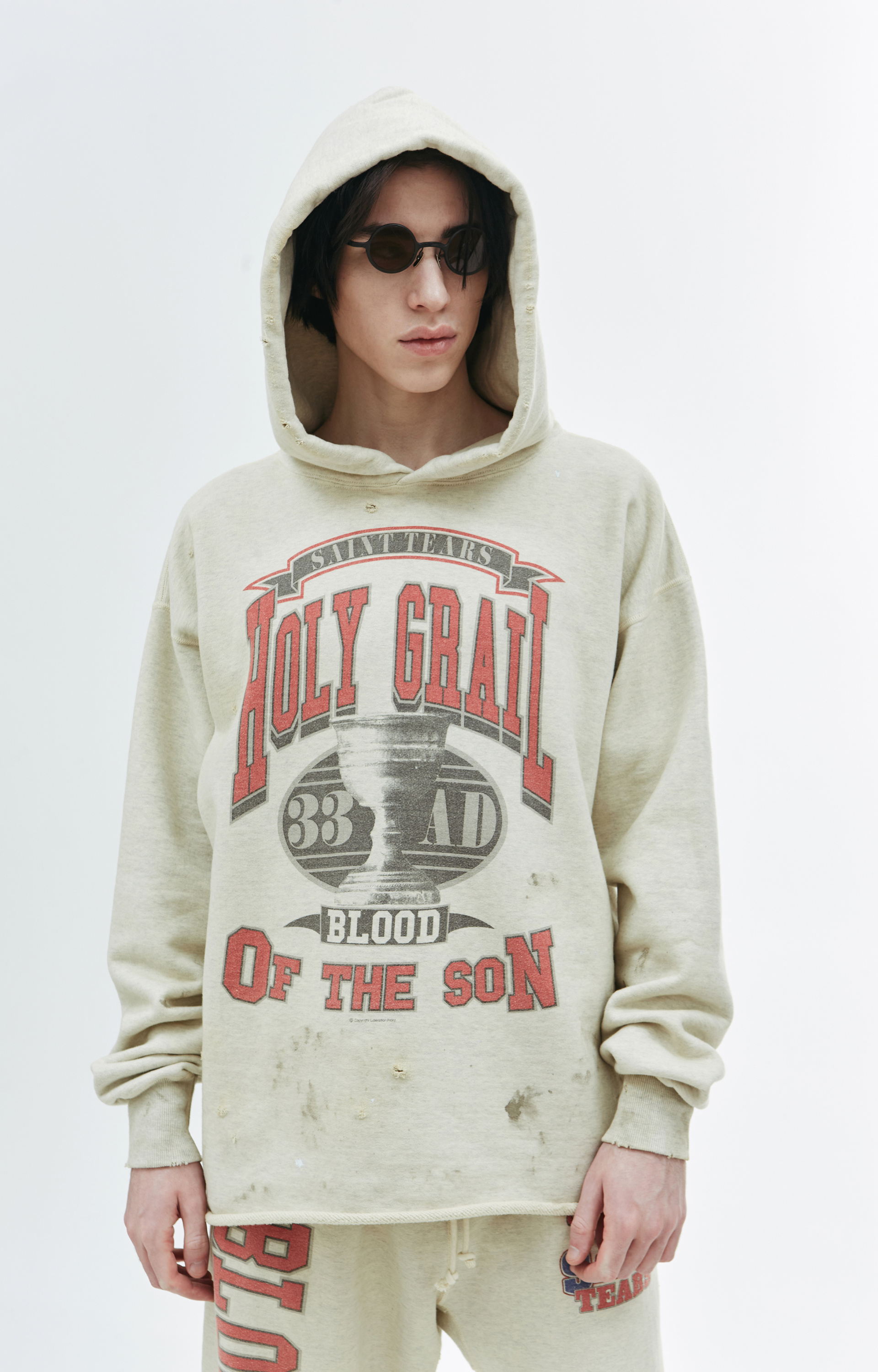 Saint Michael Saint Michael x Denim Tears printed hoodie