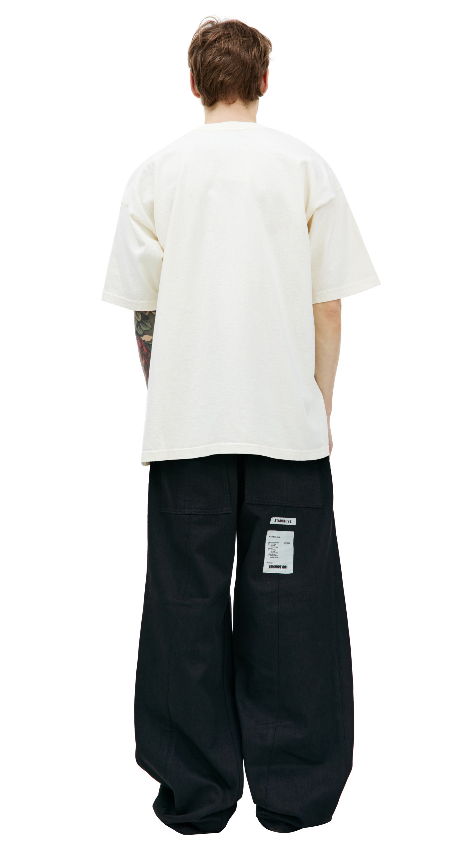 Satoshi Nakamoto Хлопковая футболка с принтом