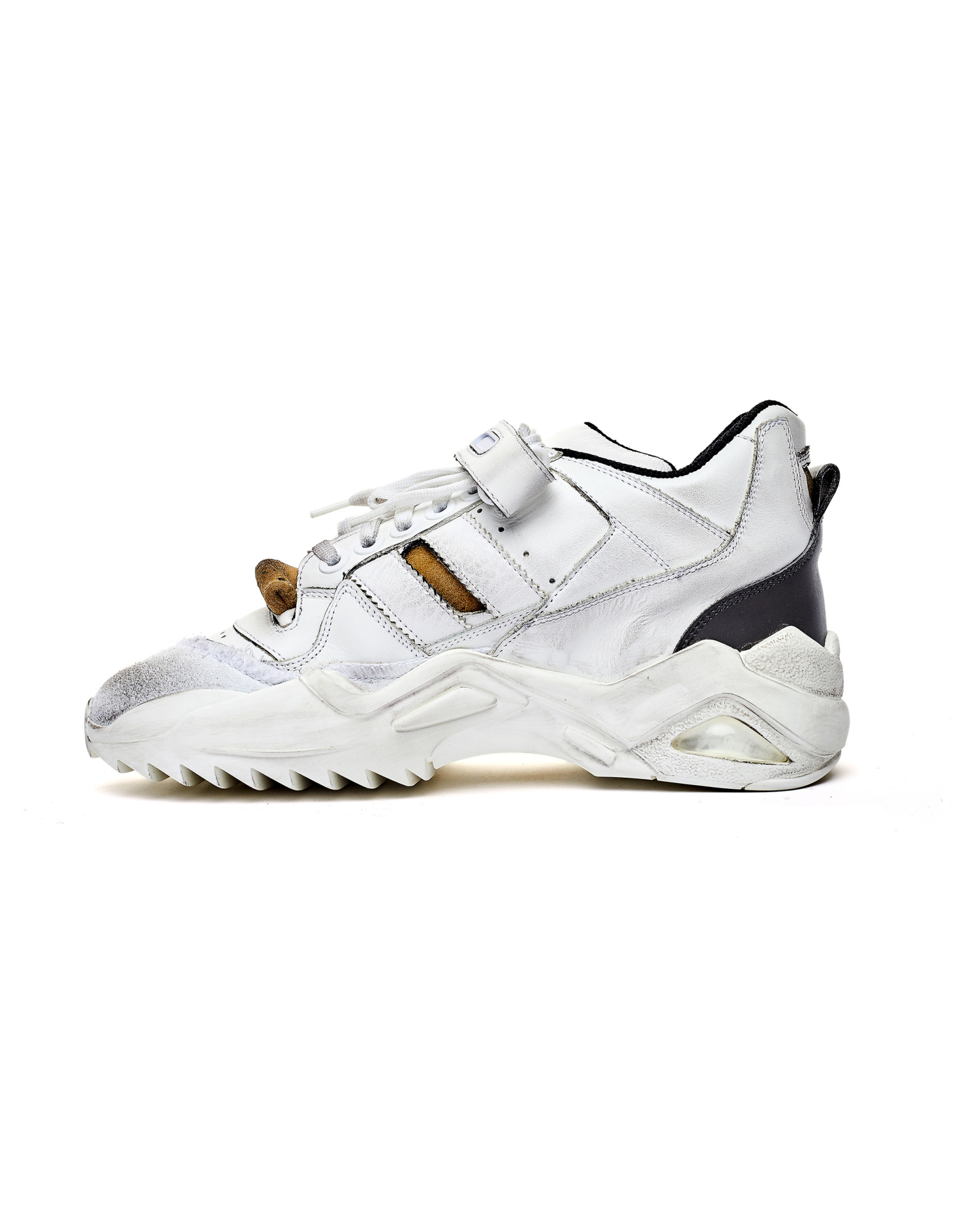 Maison Margiela Кожаные кроссовки Retro Fit