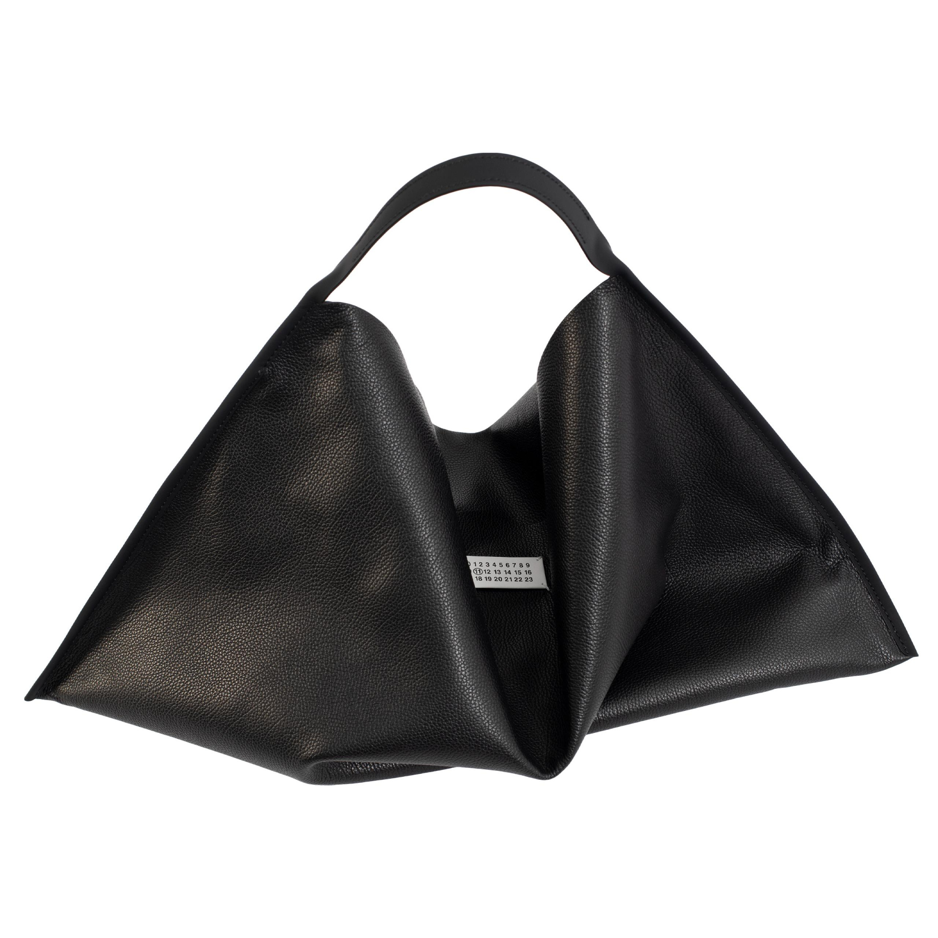 Maison Margiela Black Mouchoir Tote Bag