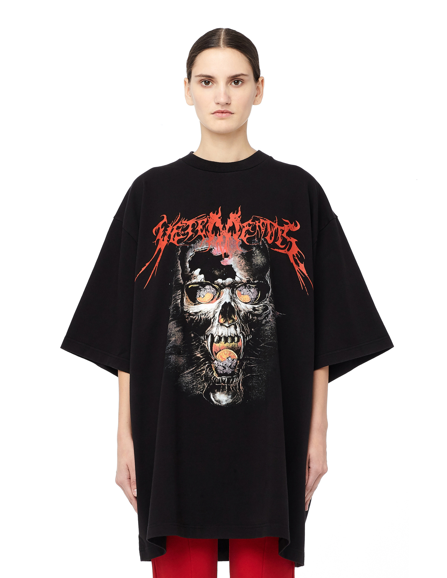VETEMENTS Heavy Metal Printed T-shirt