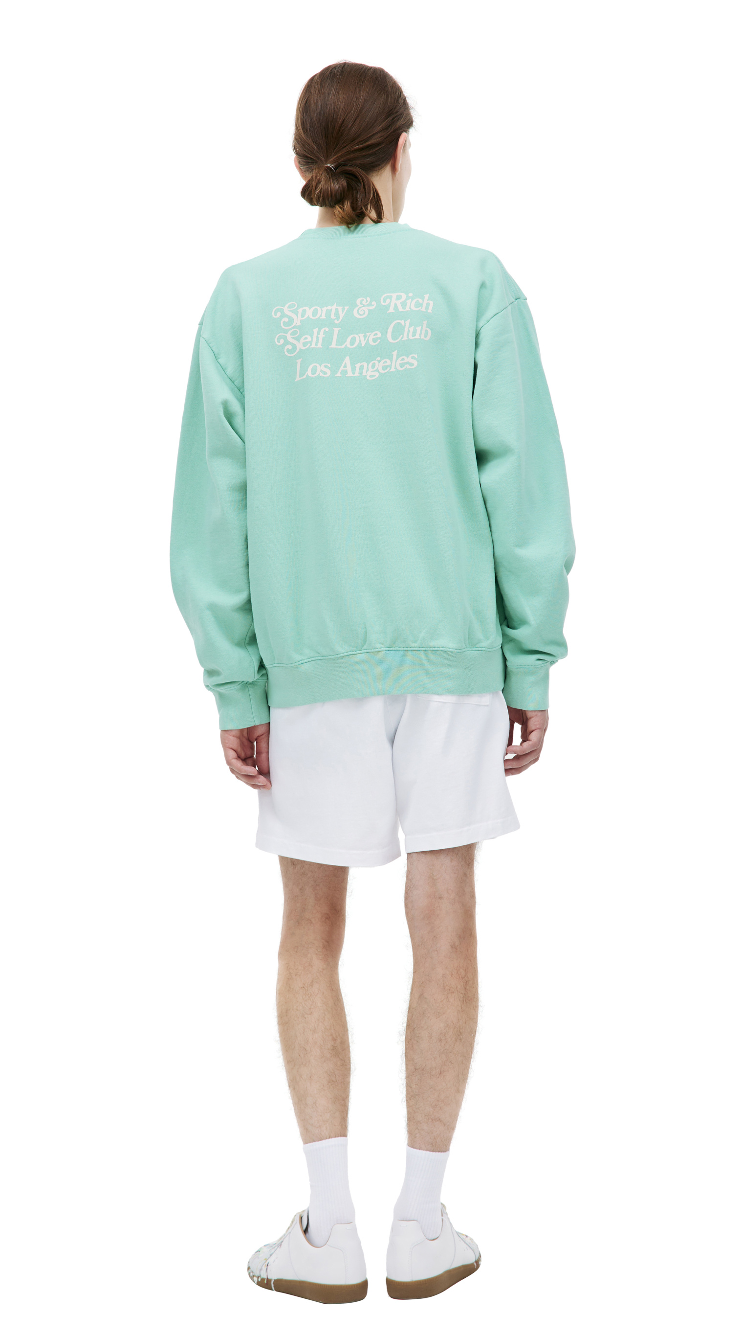 SPORTY & RICH \'Self Love Club\' printed sweatshirt