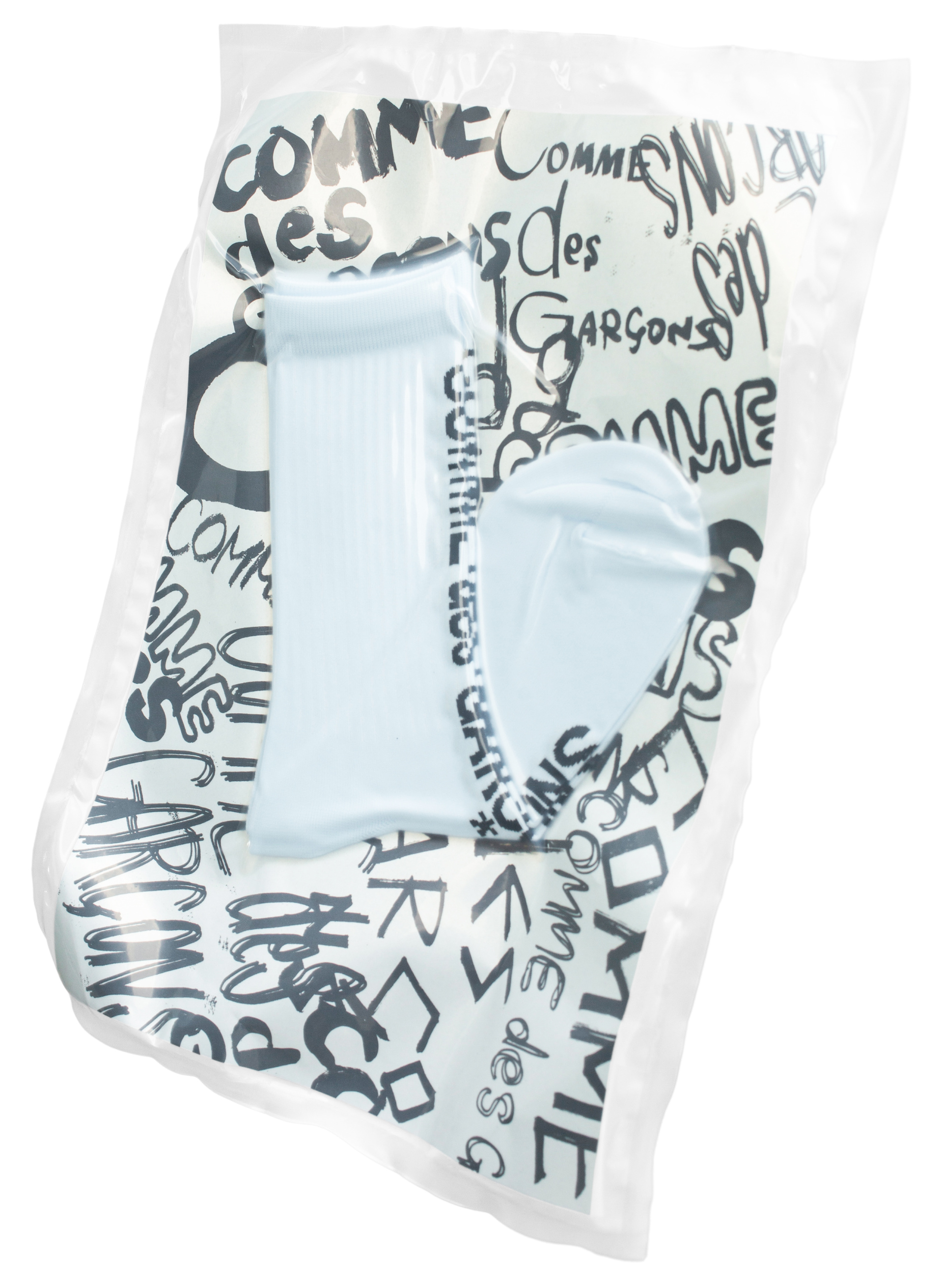 Comme des Garcons Logo Print Socks