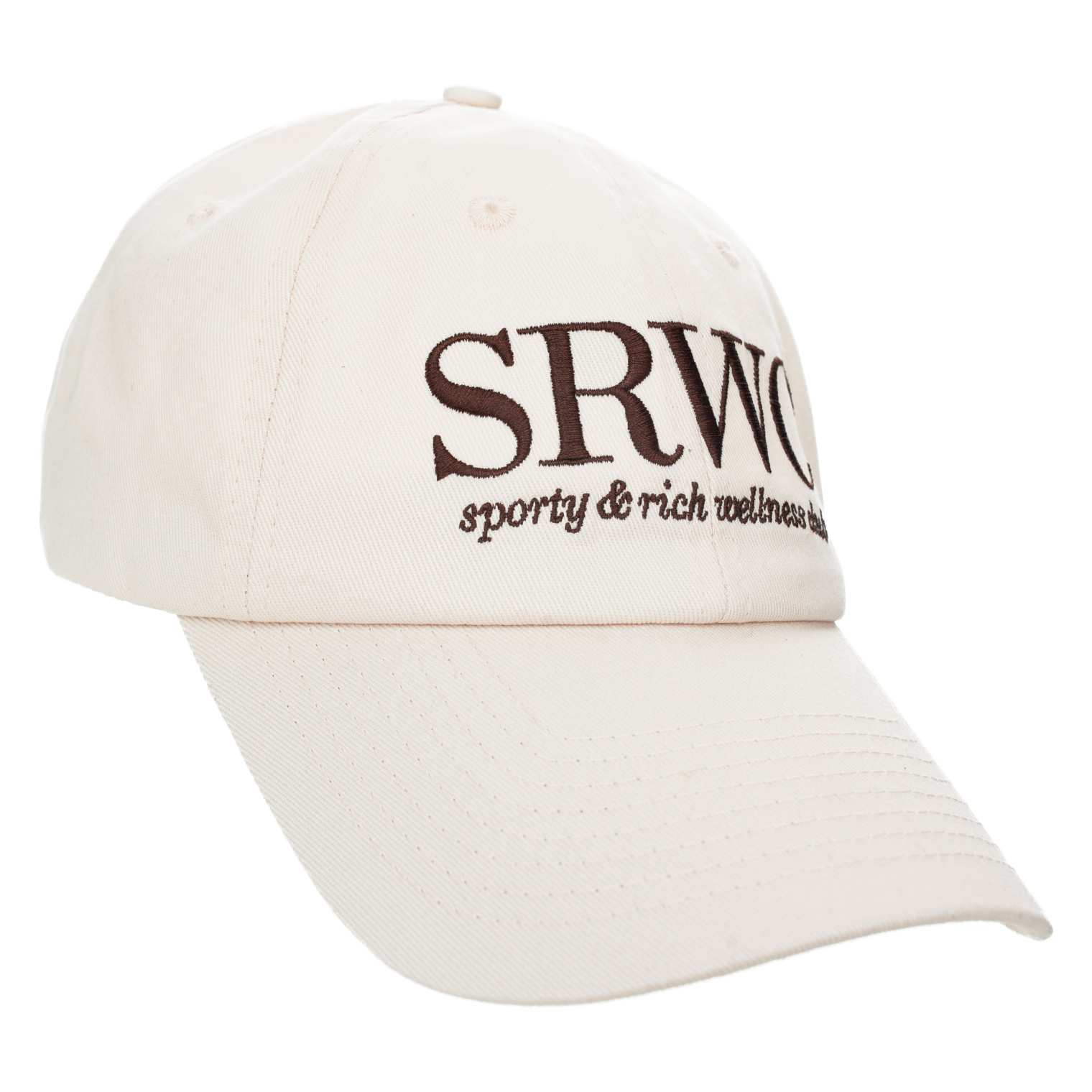 SPORTY & RICH SRWC embroidered cap