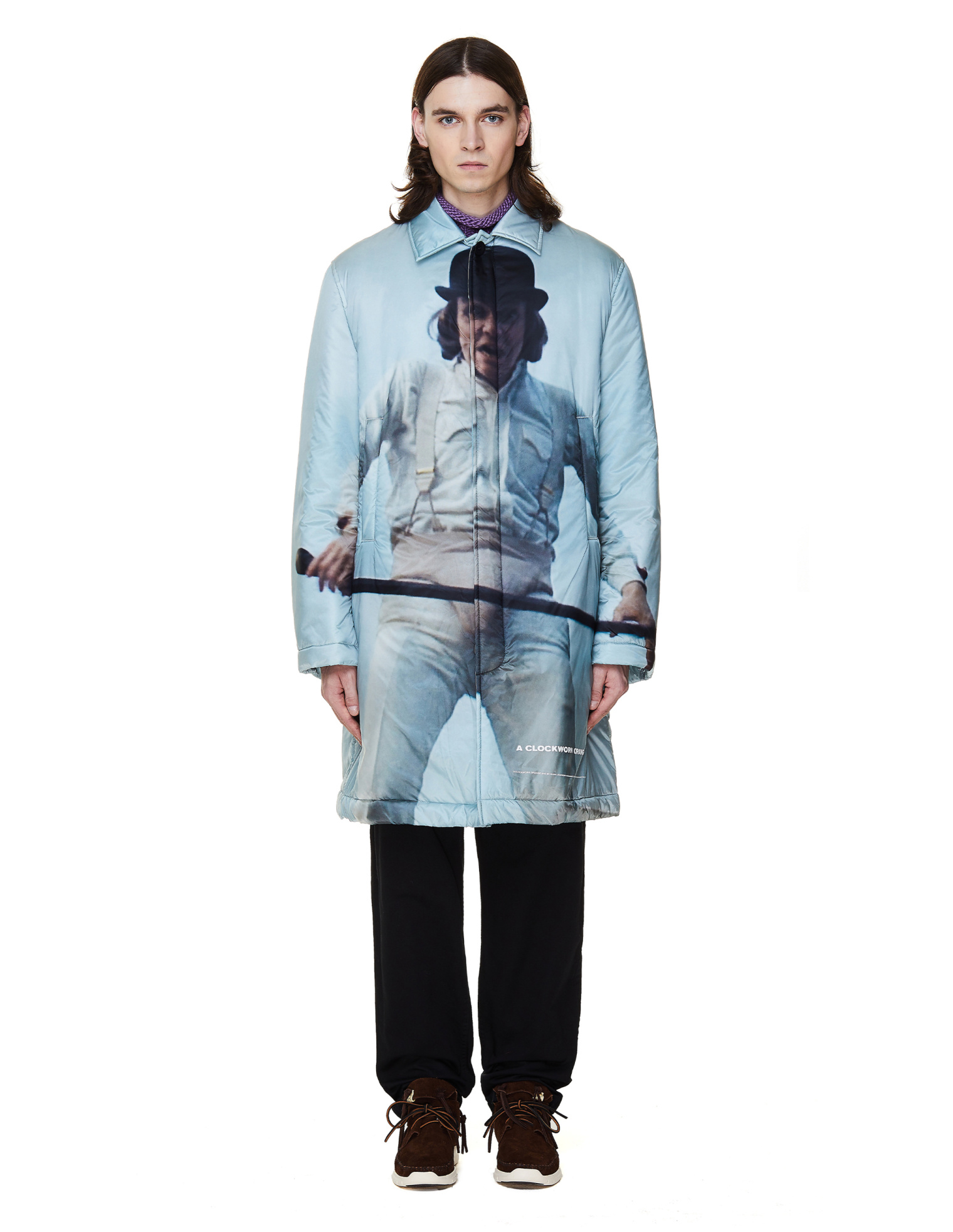 Undercover A Clockwork Orange Printed Parka Coat