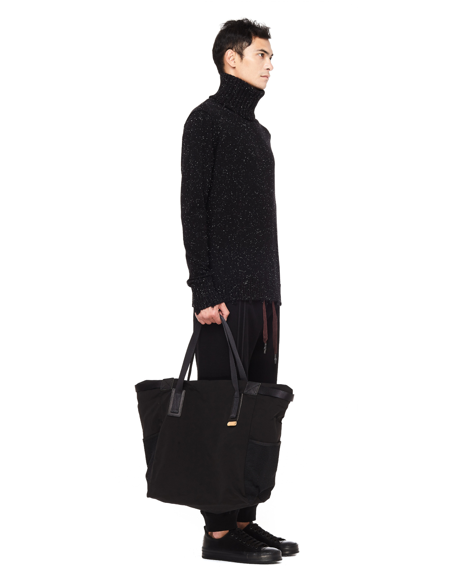 Hender Scheme functional tote bag”black functional tote bag｜スキマ Hender Scheme Official Online Shop