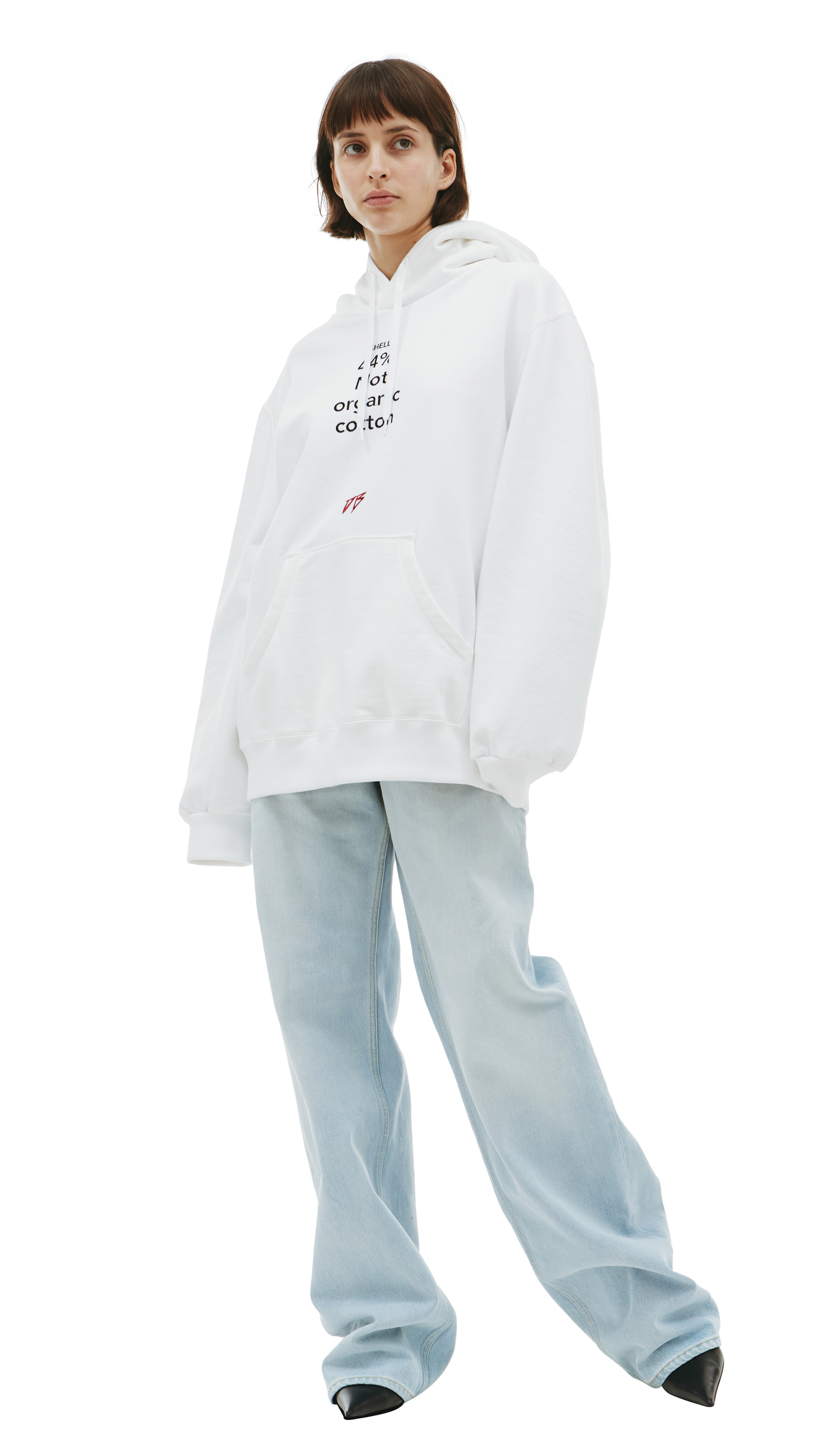 Buy Doublet women blue invisible track pants for $205 online on SV77,  23SS42PT231/BLUE