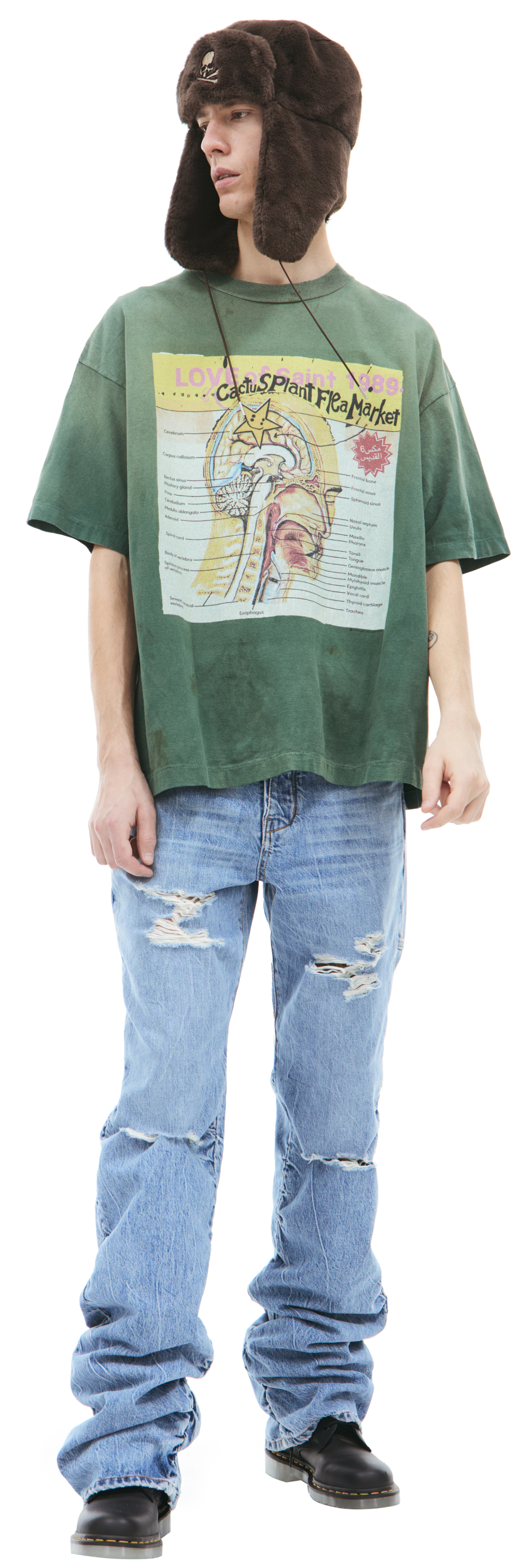 Saint Mxxxxxx x CACTUS PLANT FLEA MARKET T-shirt