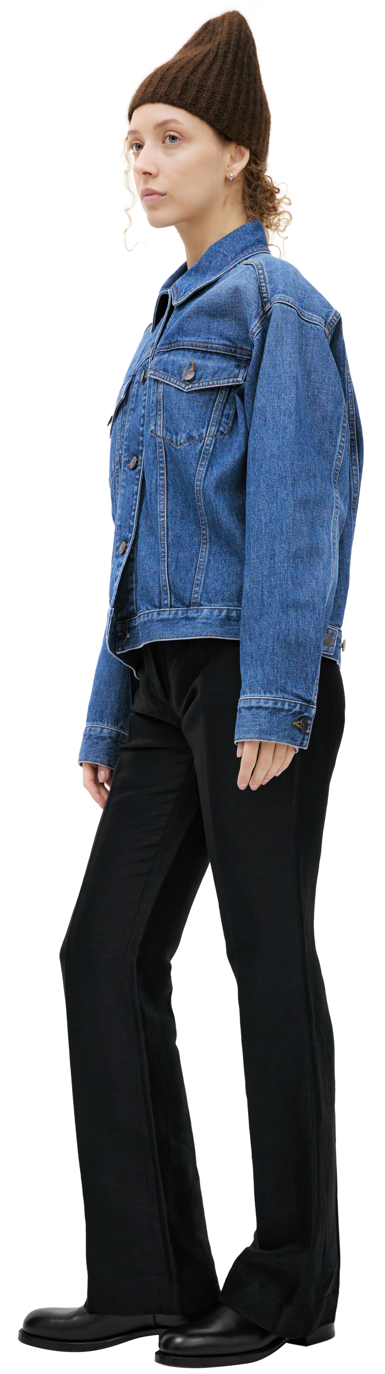 The Row Denim button-up jacket