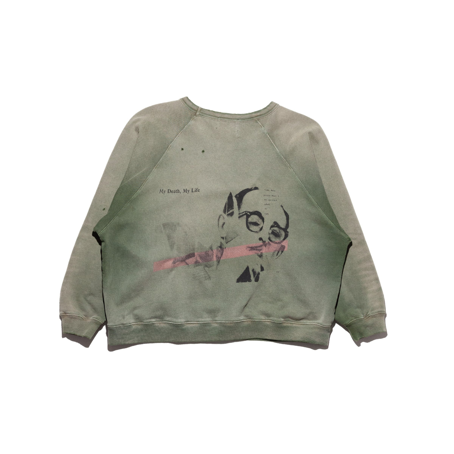 Enfants Riches Déprimés My Death My Life Raglan Sweatshirt