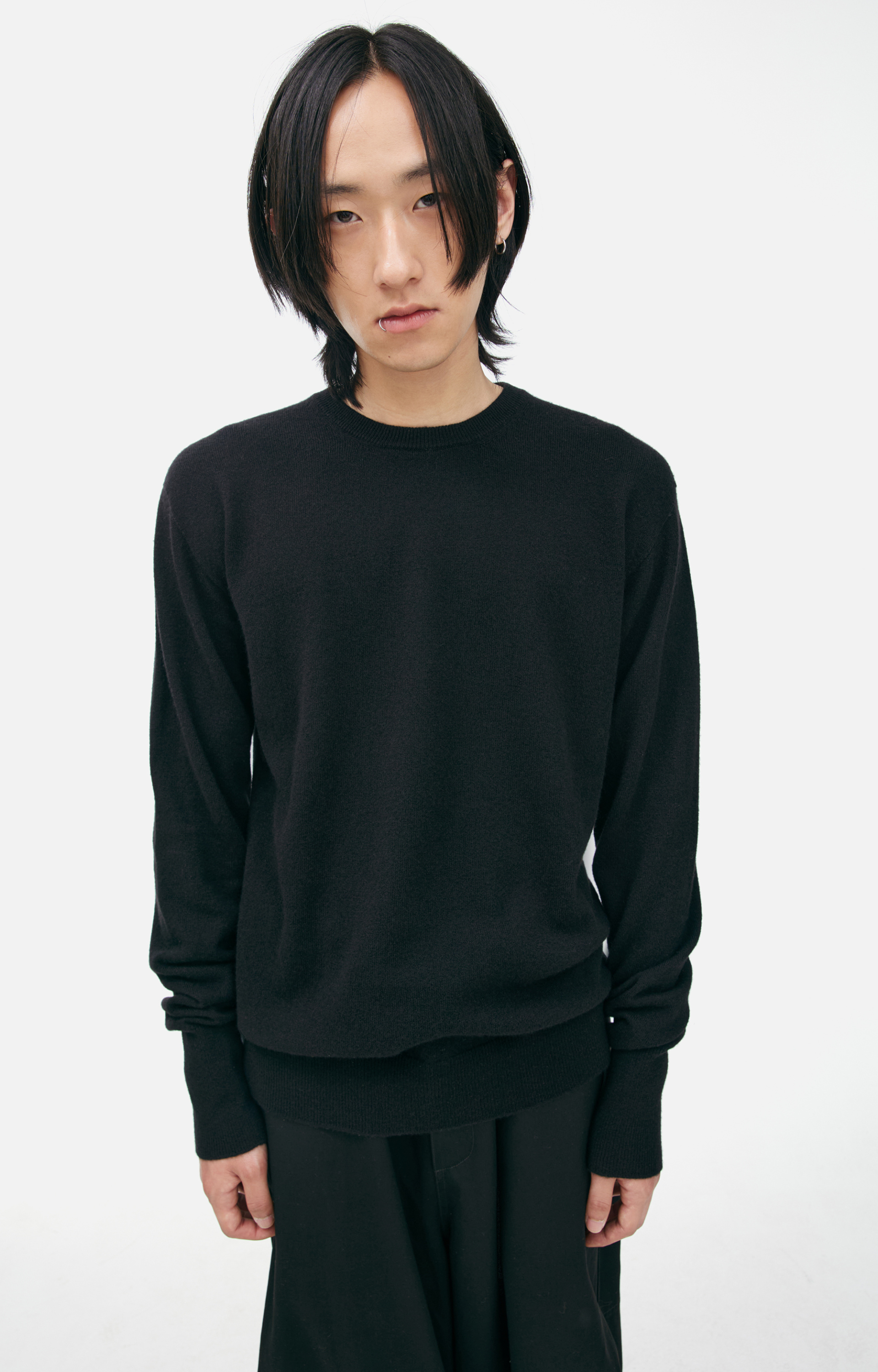 Jil Sander Black cashmere sweater