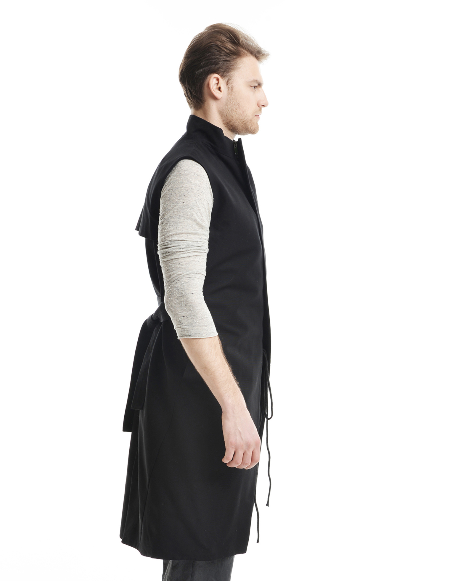 Gareth Pugh Long belted vest