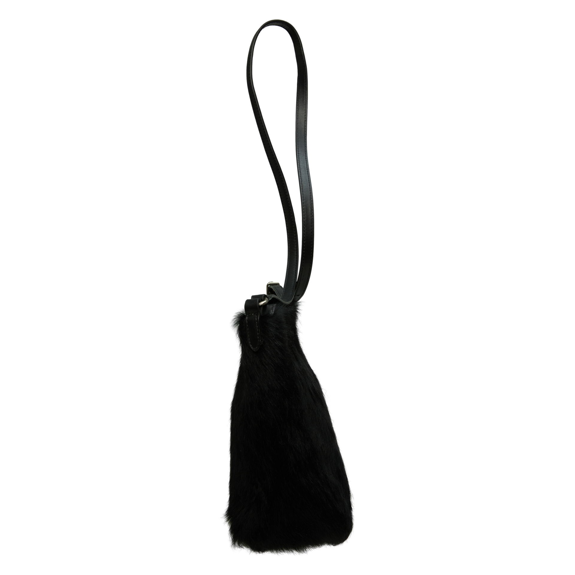 Dries Van Noten Black leather bag