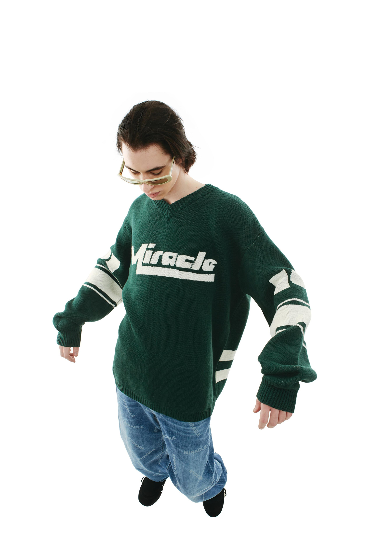 Nahmias Sweater football knit