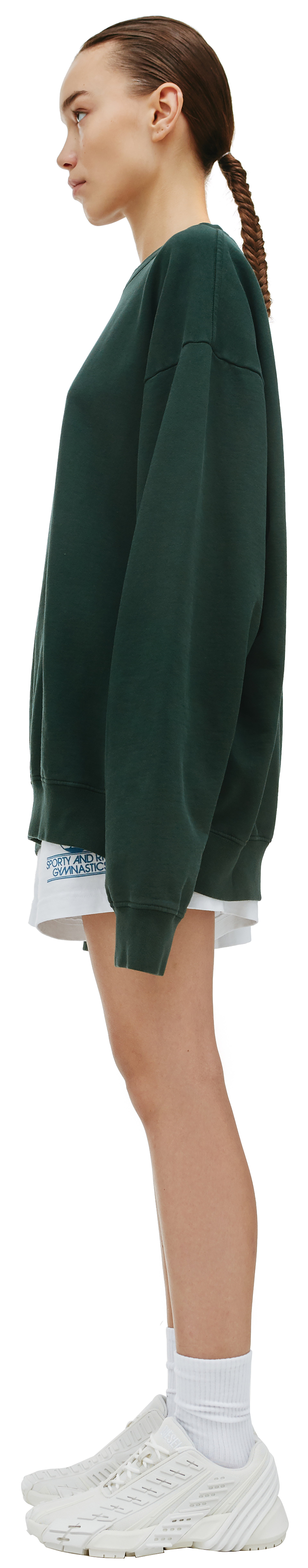 SPORTY & RICH Connecticut Crest Sweatshirt