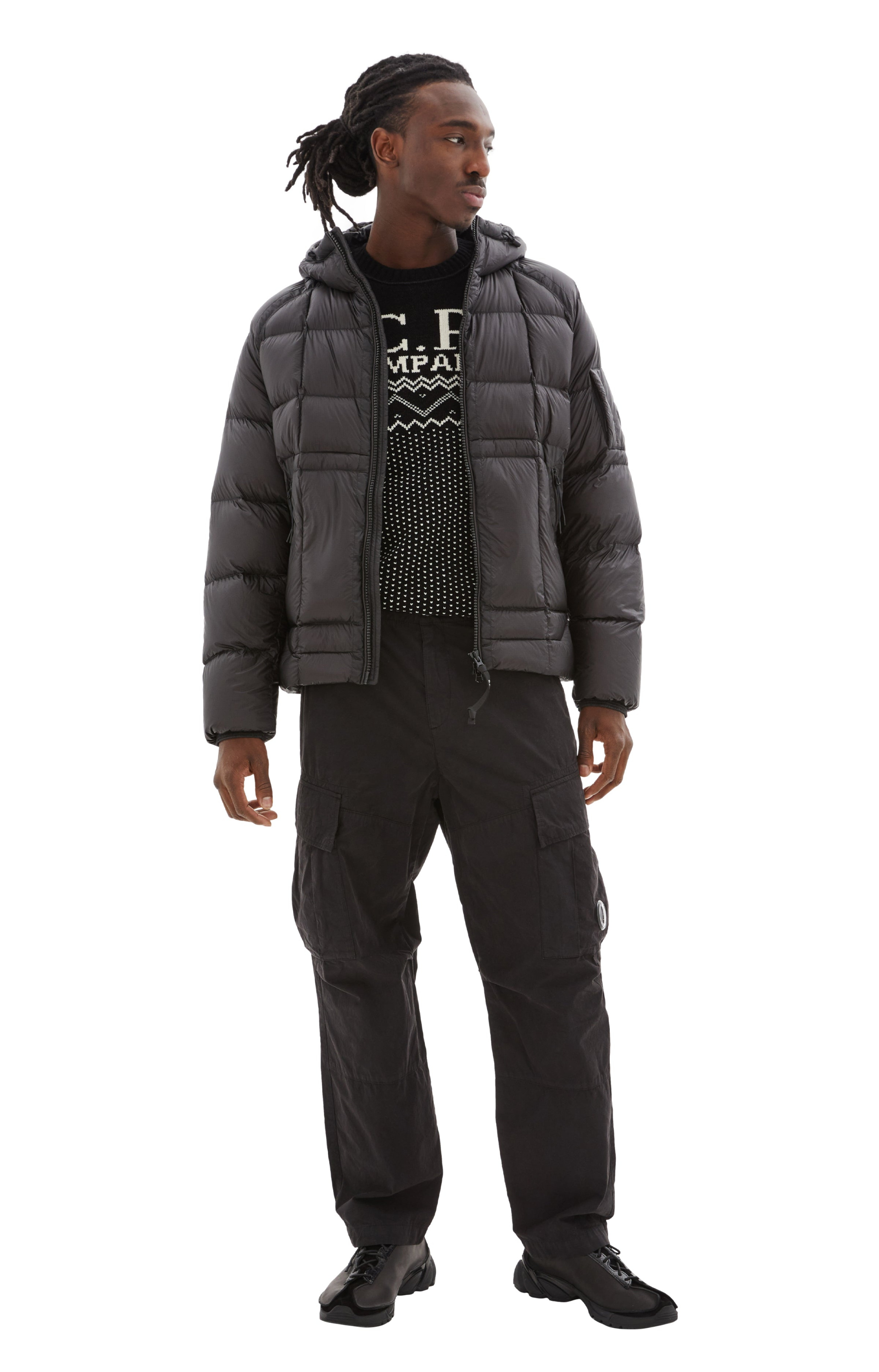 C.P. Company D.D. Shell Hooded Down Jacket