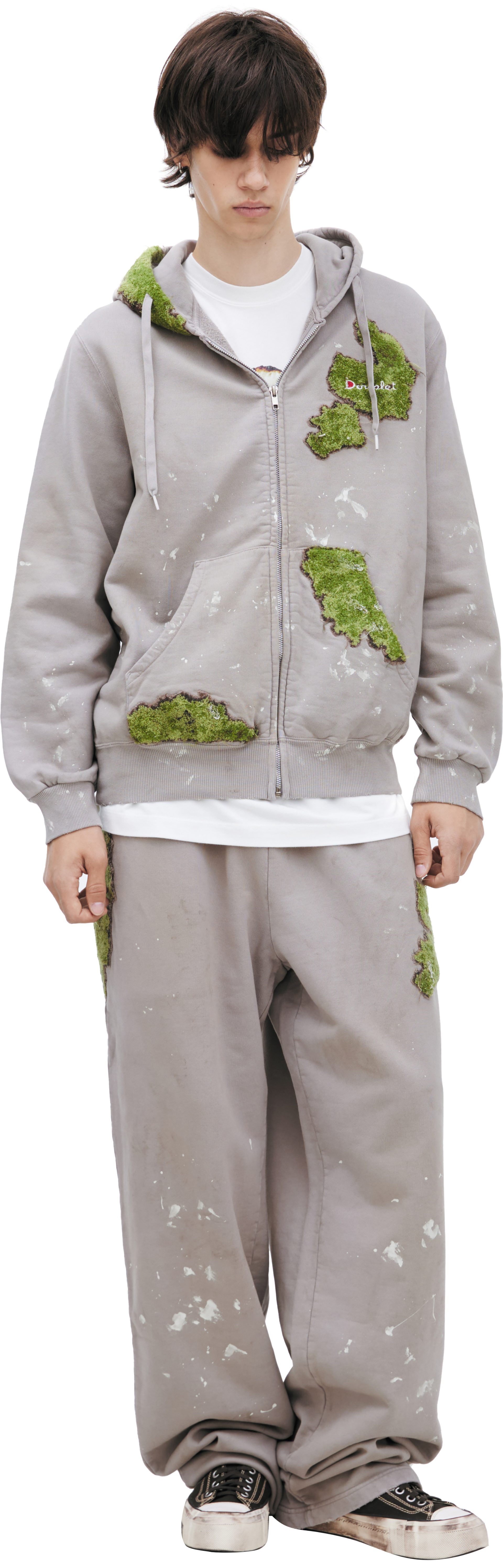 Doublet MOSS-GROWN EMBROIDERY Hoodie