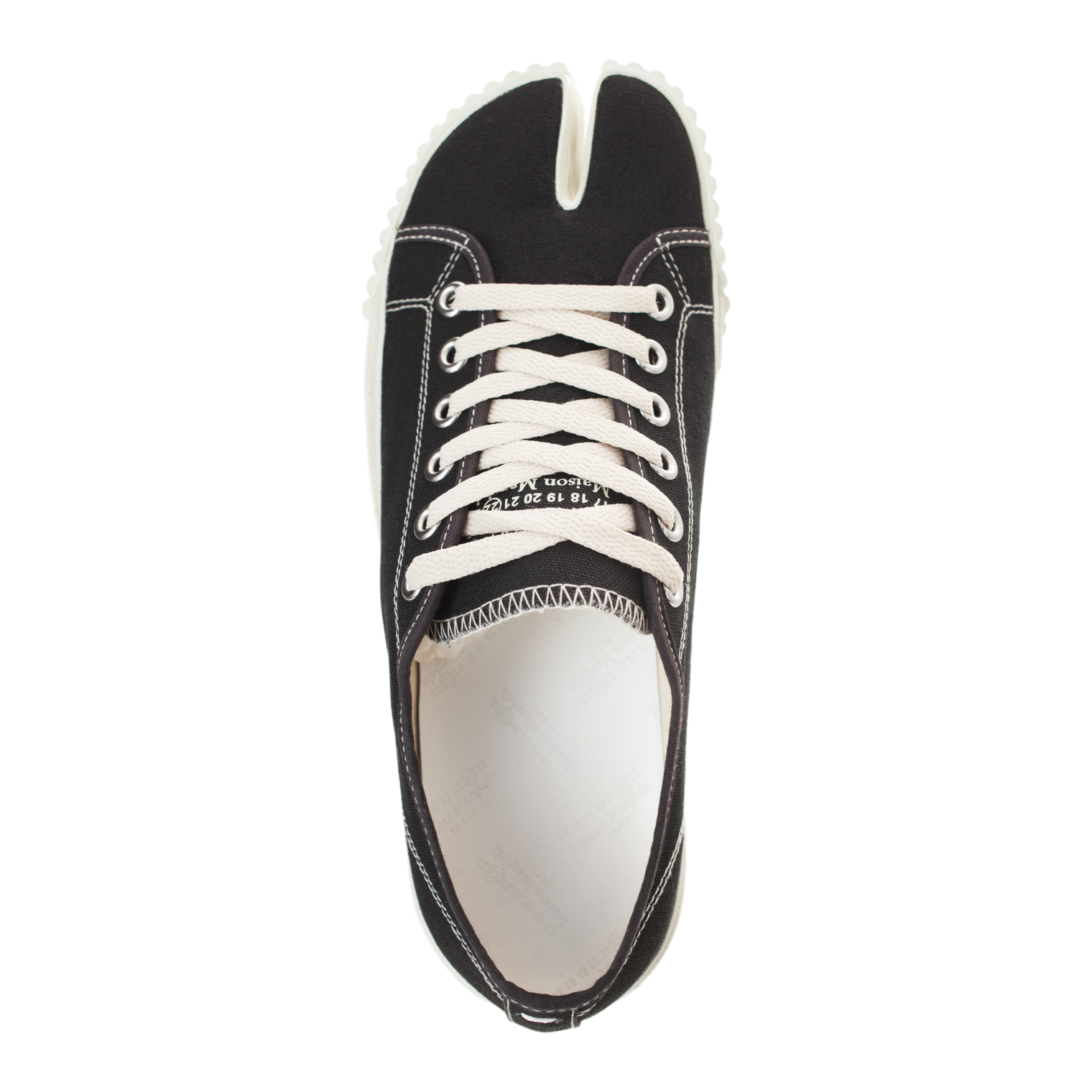 Maison Margiela Black Tabi Sneakers