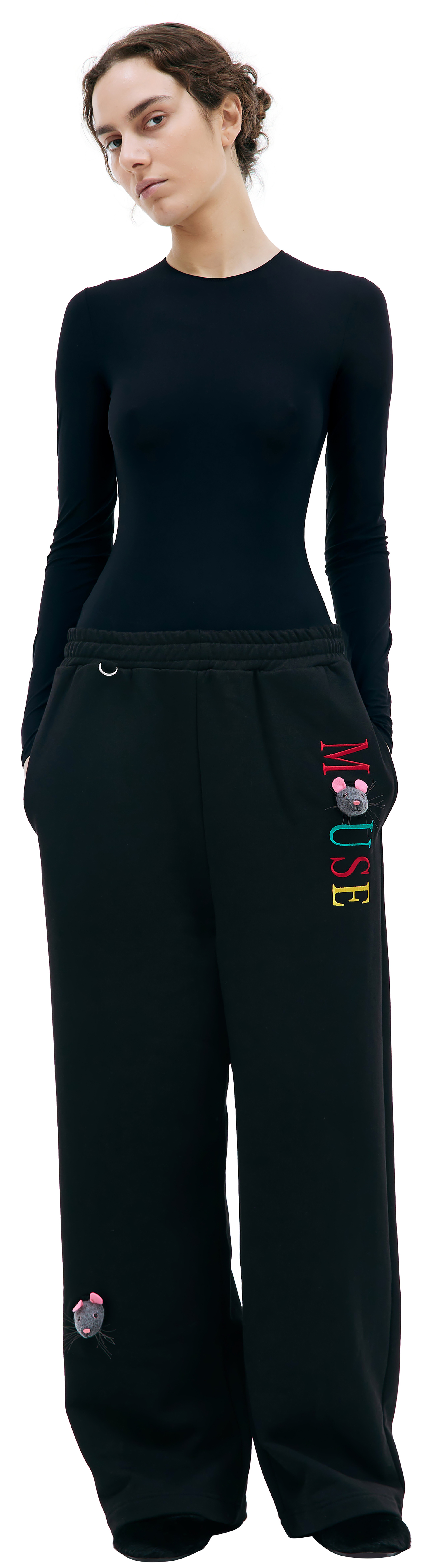Doublet Black Mice sweatpants