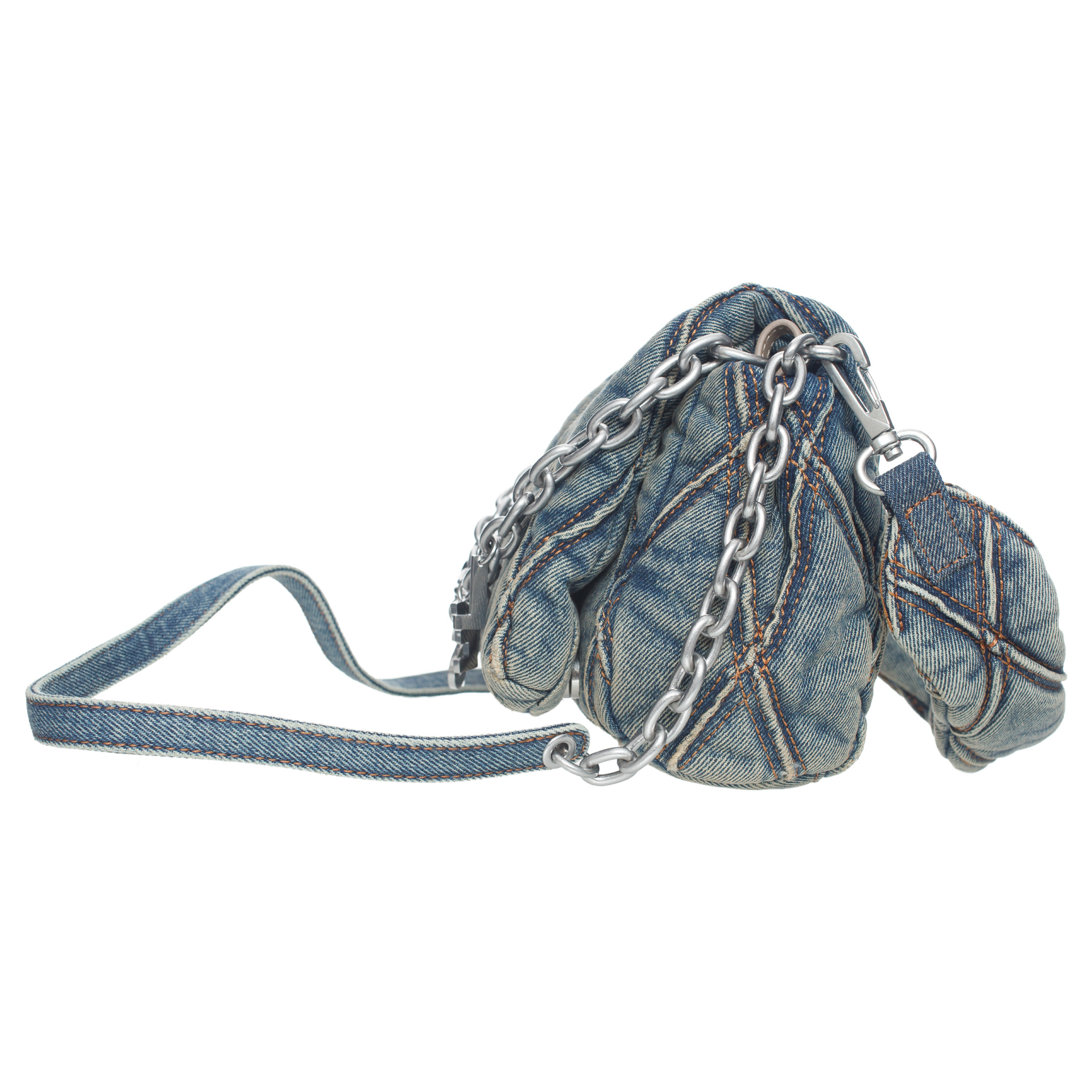 Diesel Quilted \'Charm-D\' bag