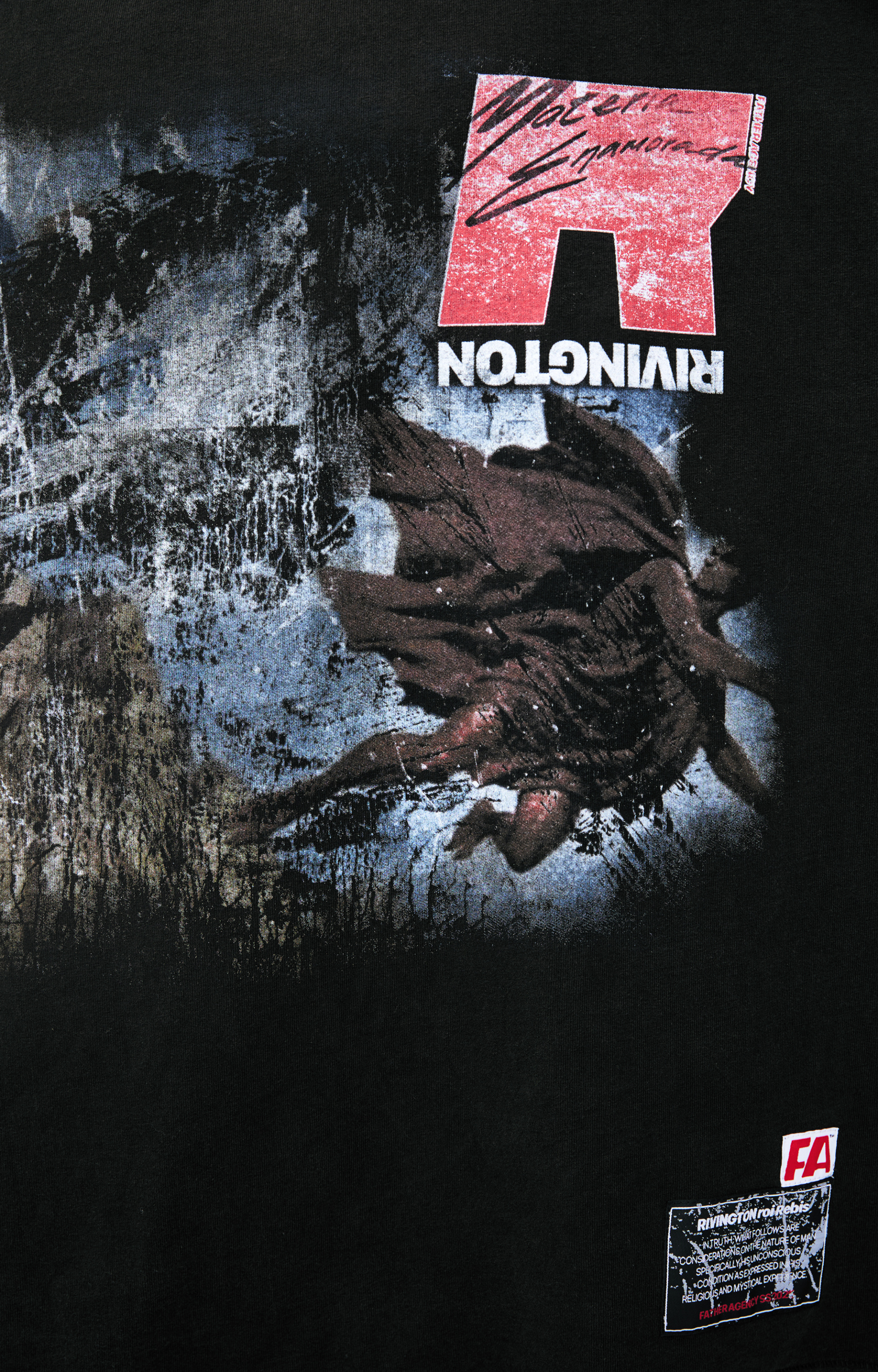 RRR123 Black Printed Longsleeve