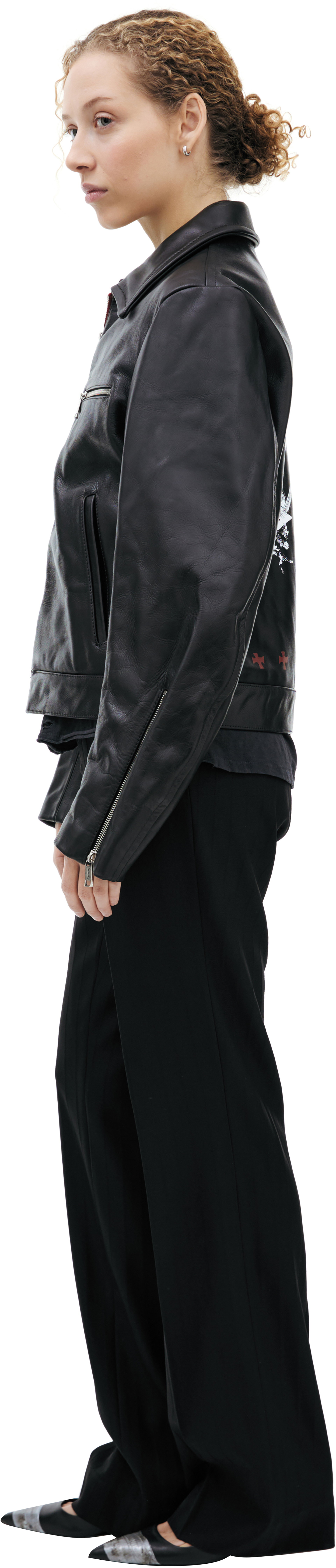 Enfants Riches Déprimés Leather Jacket