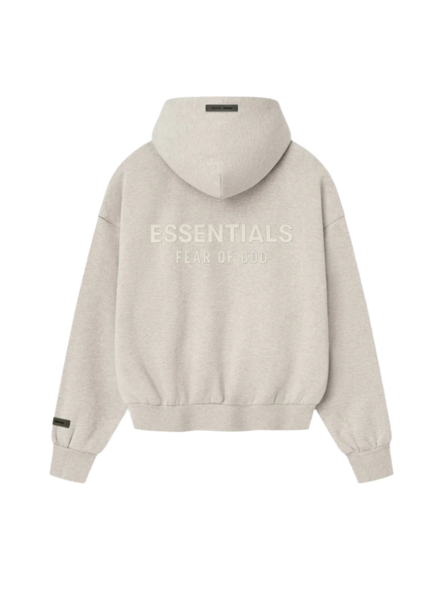 Fear of God Essentials Classic Fit Fleece Zip-Up Hoodie