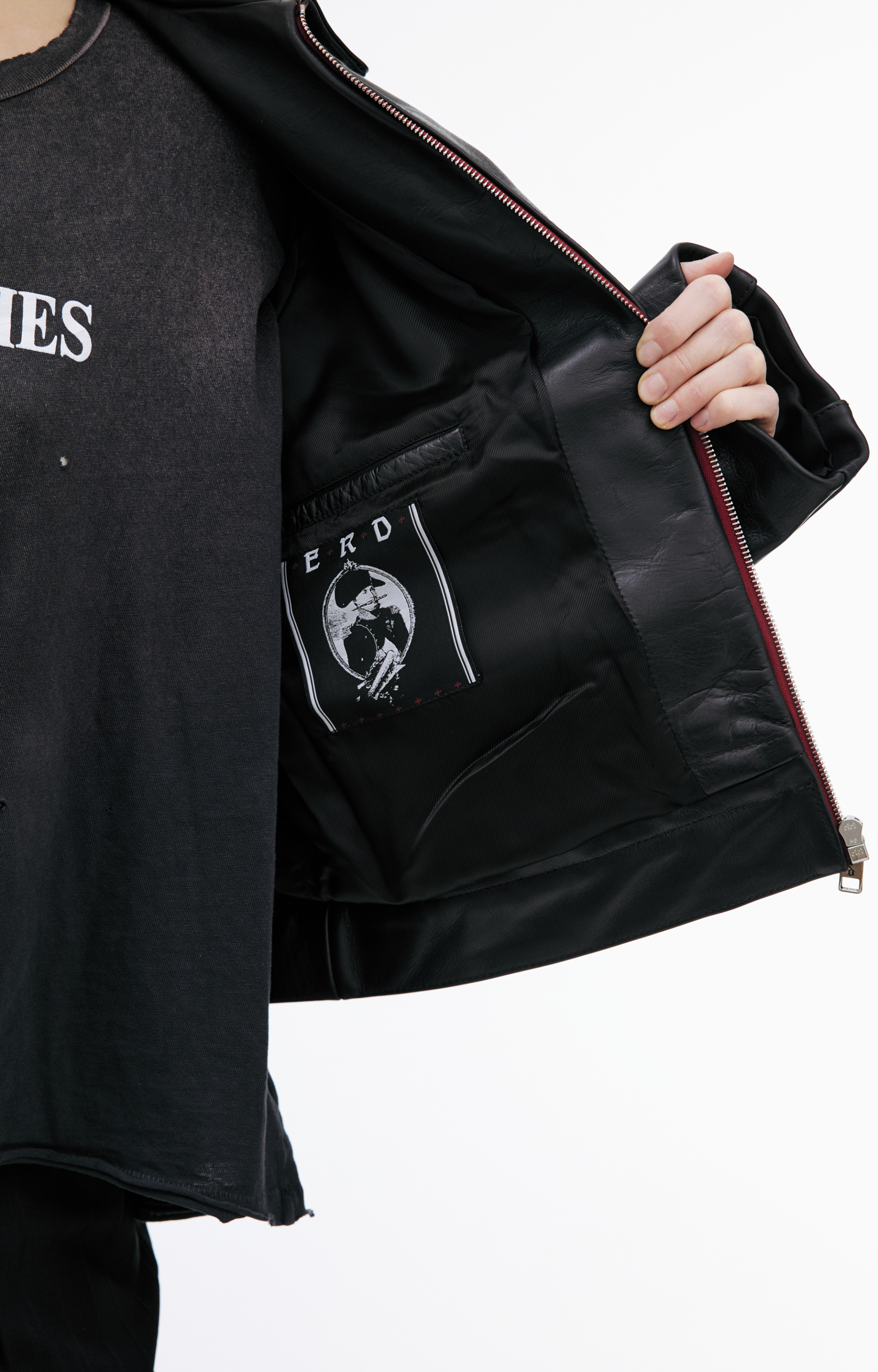 Enfants Riches Déprimés Leather Jacket