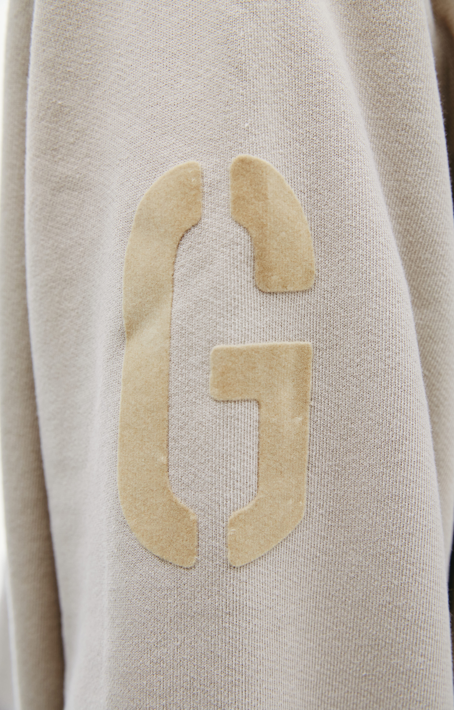 Fear of God Beige Logo Crewneck Sweatshirt