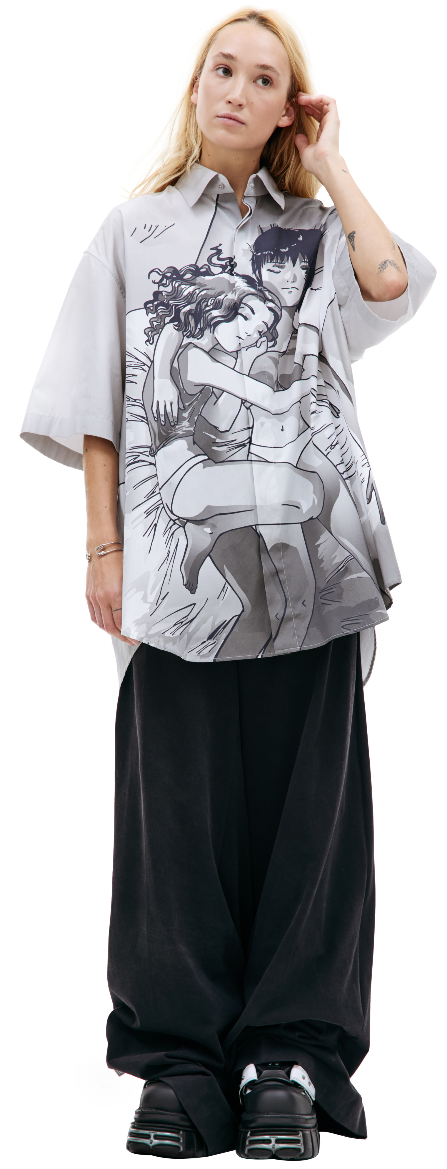 VETEMENTS Anime printed shirt
