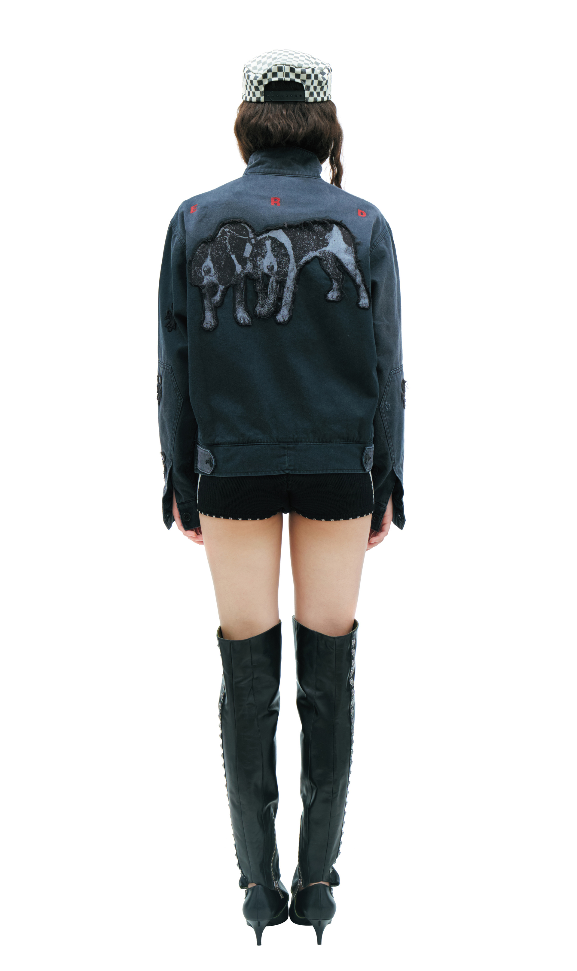 Enfants Riches Déprimés Wash-effect jacket
