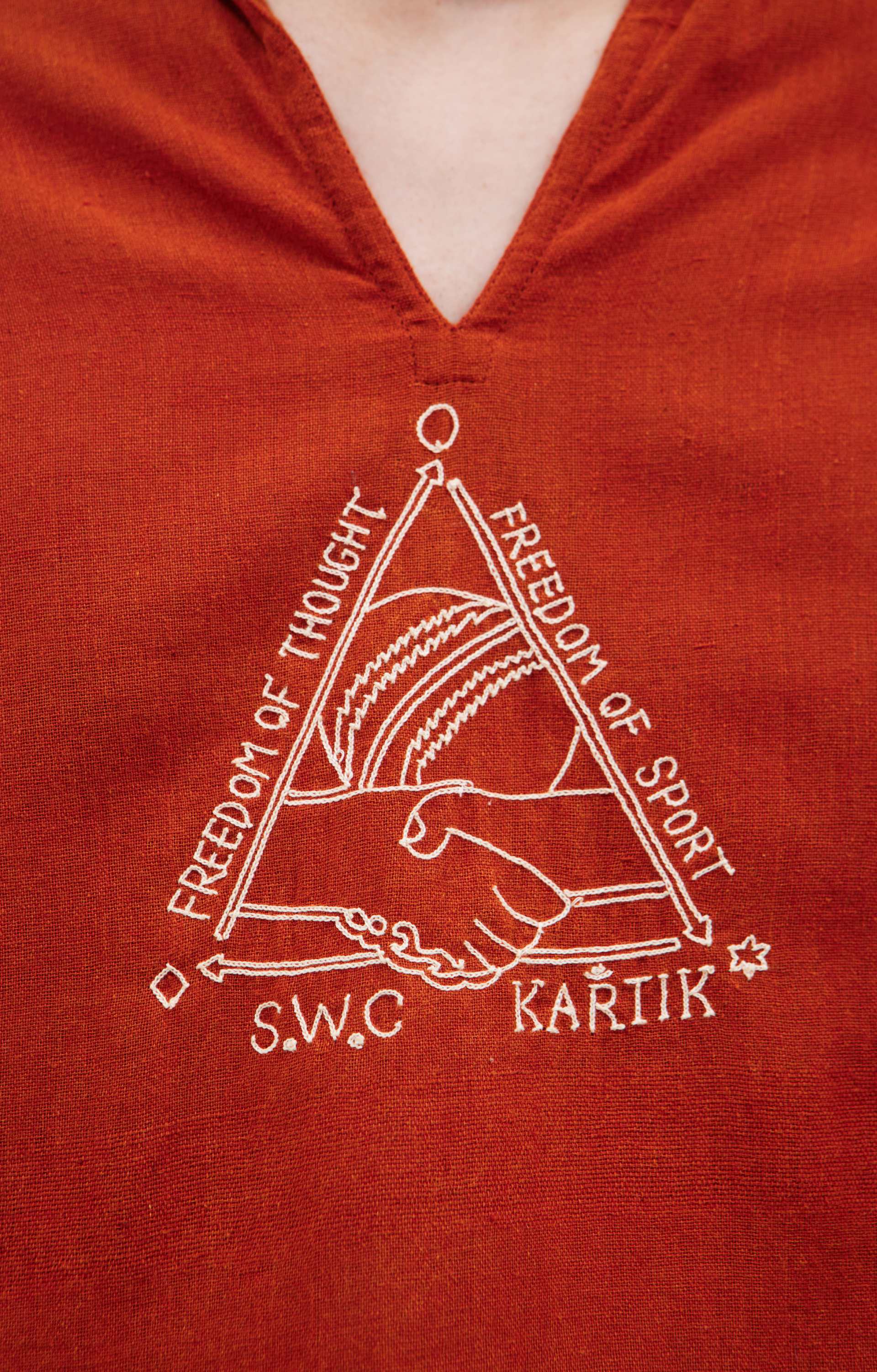 KARTIK Research Embroidered shirt