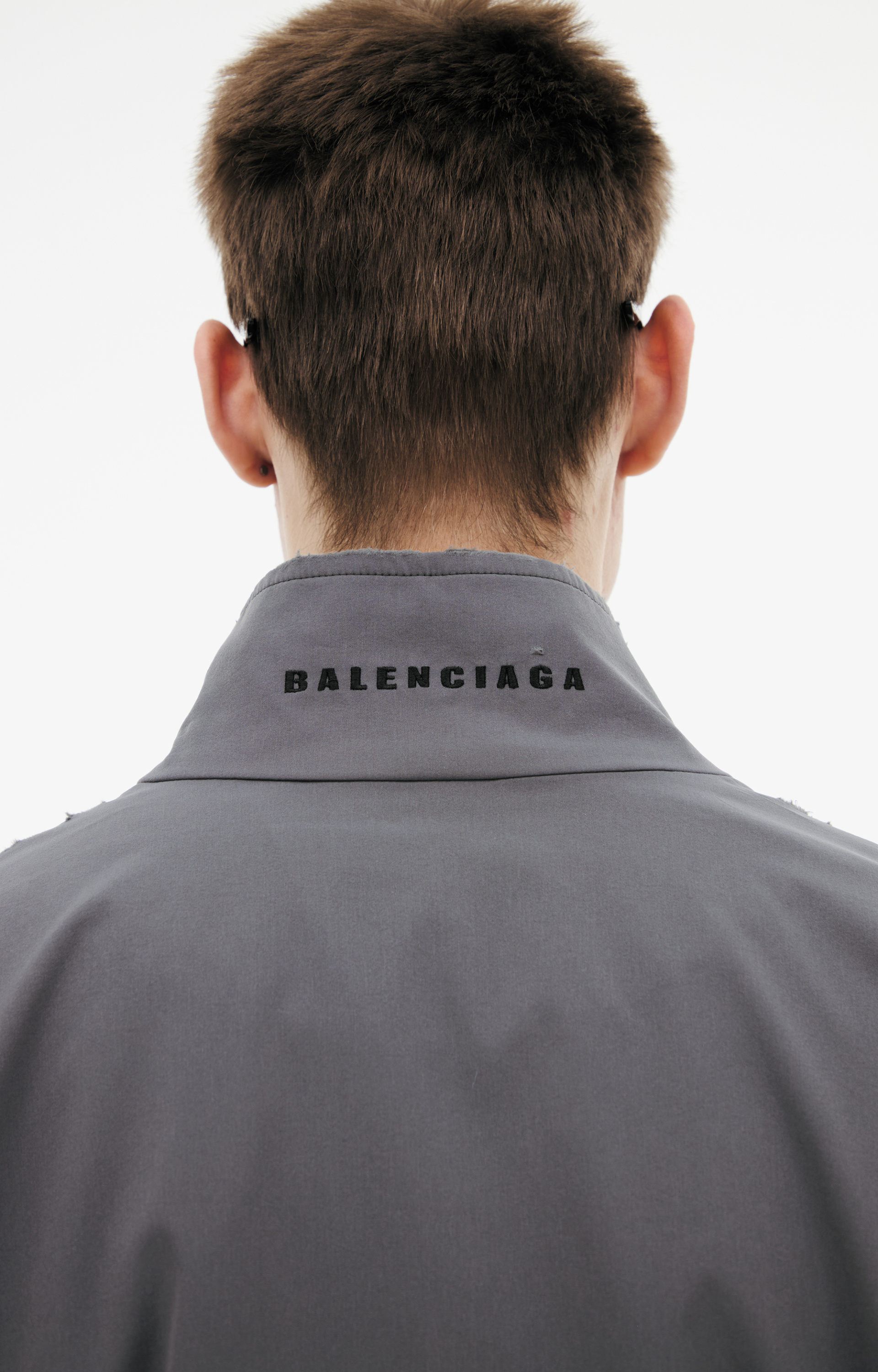 Balenciaga Black logo jacket