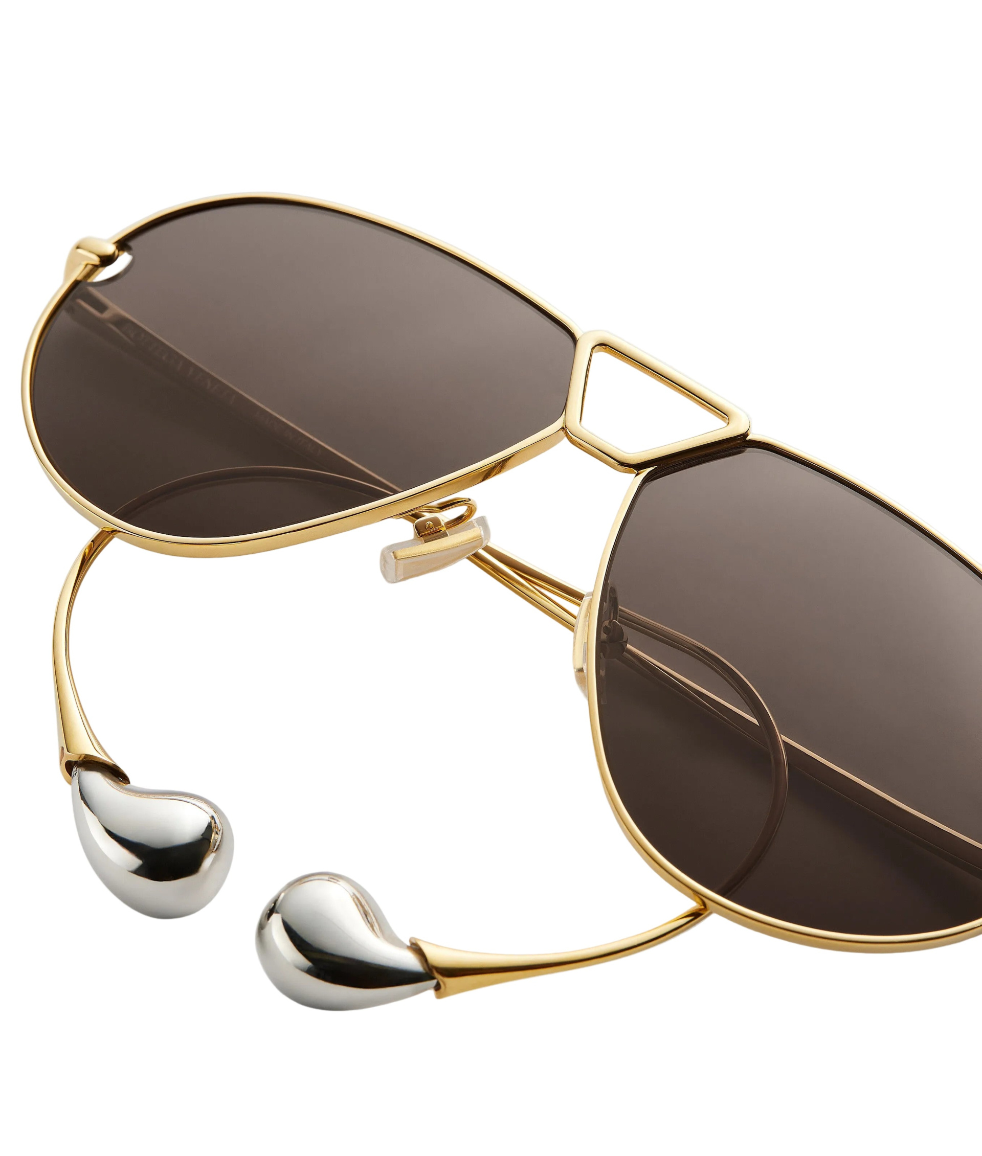 Bottega Veneta Drop Aviator Sunglasses