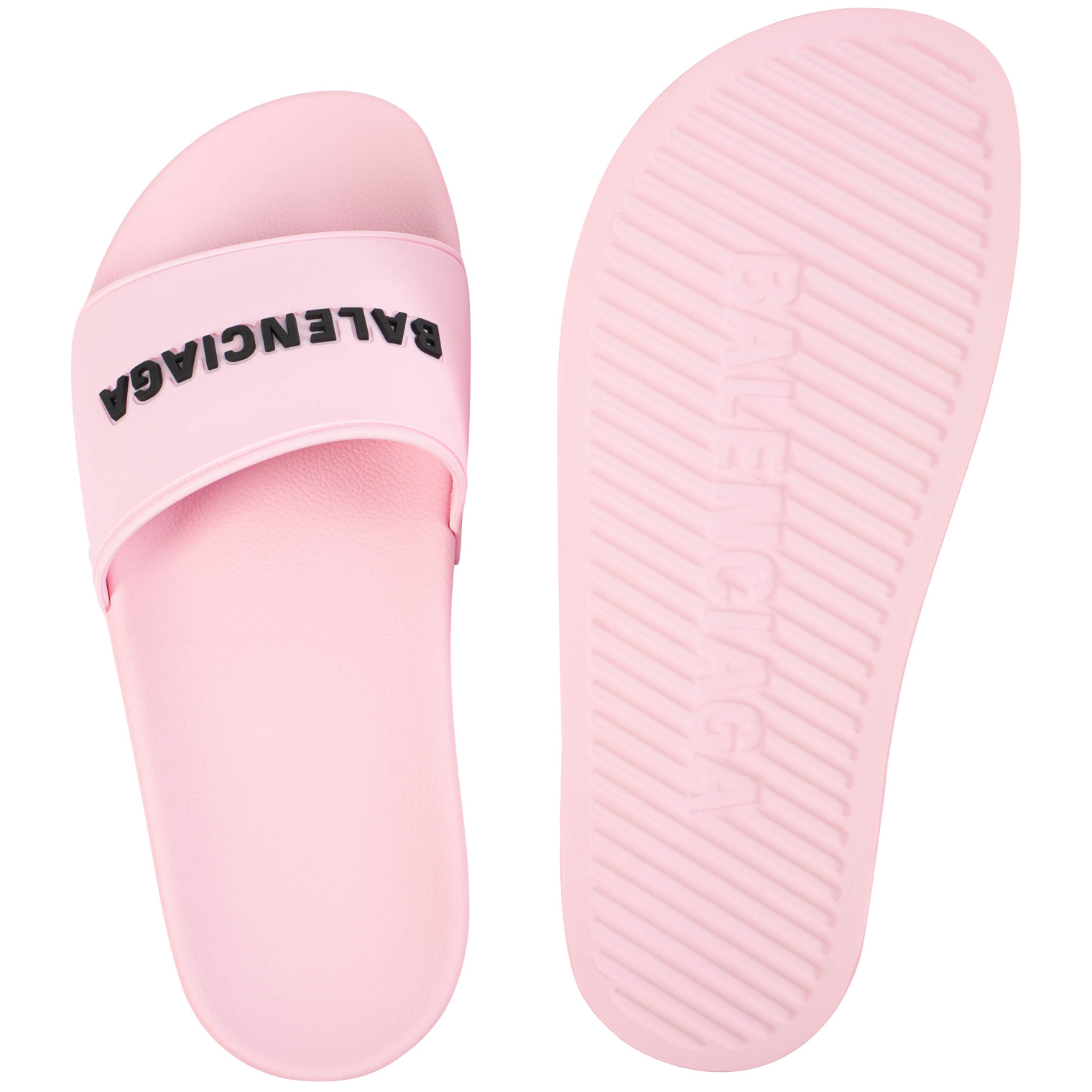 Buy Balenciaga women pool slippers in pink for 308 online on SV77 565547 W1S80 5878