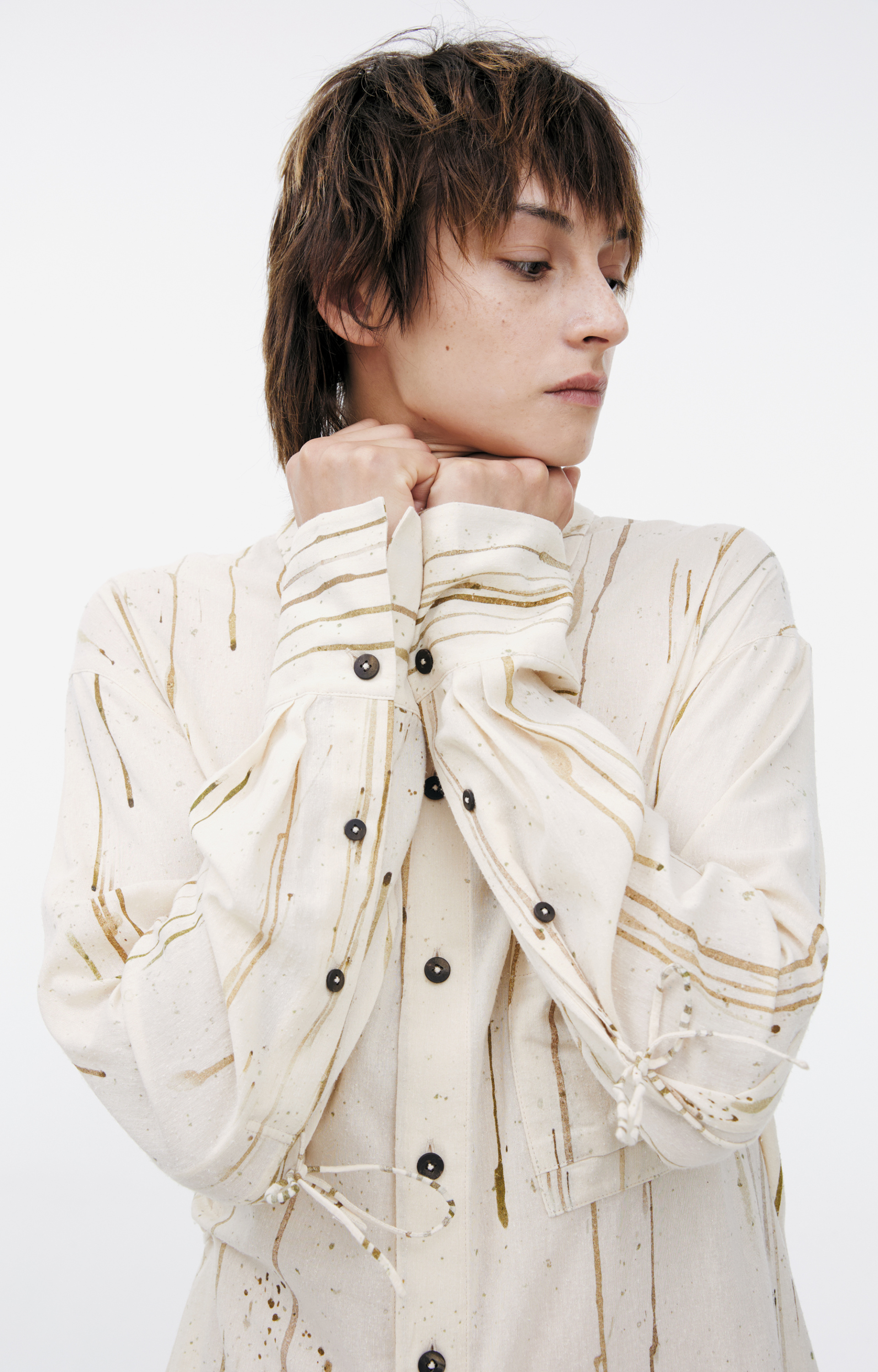 Ziggy Chen Cotton & Linen Shirt