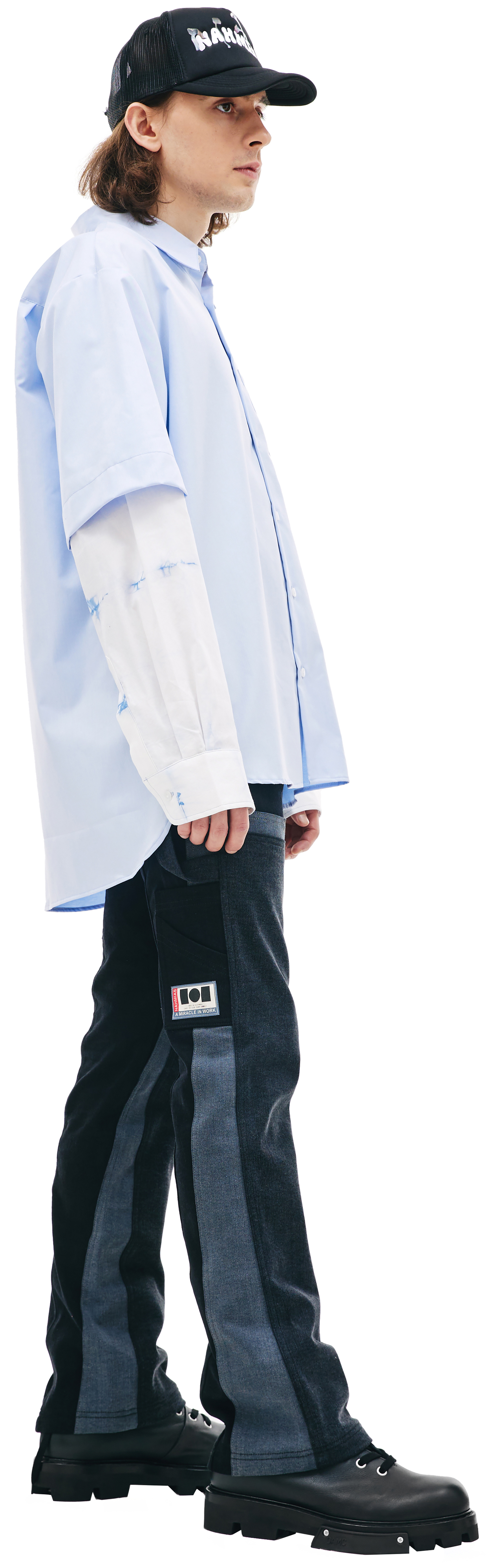 Nahmias Tie dye long sleeves shirt