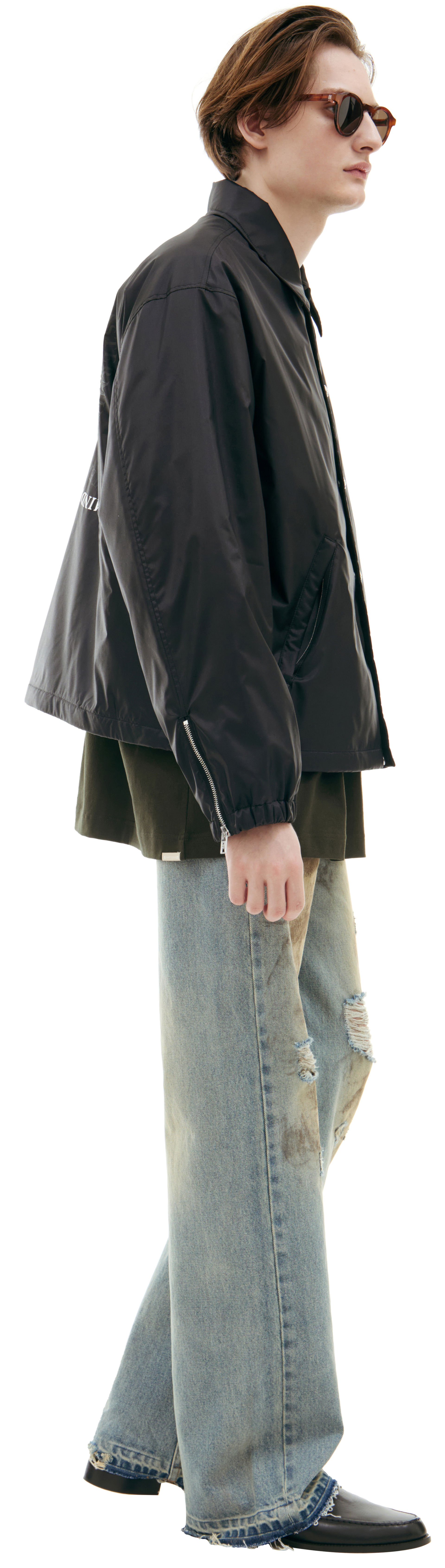 Mastermind WORLD Black button jacket