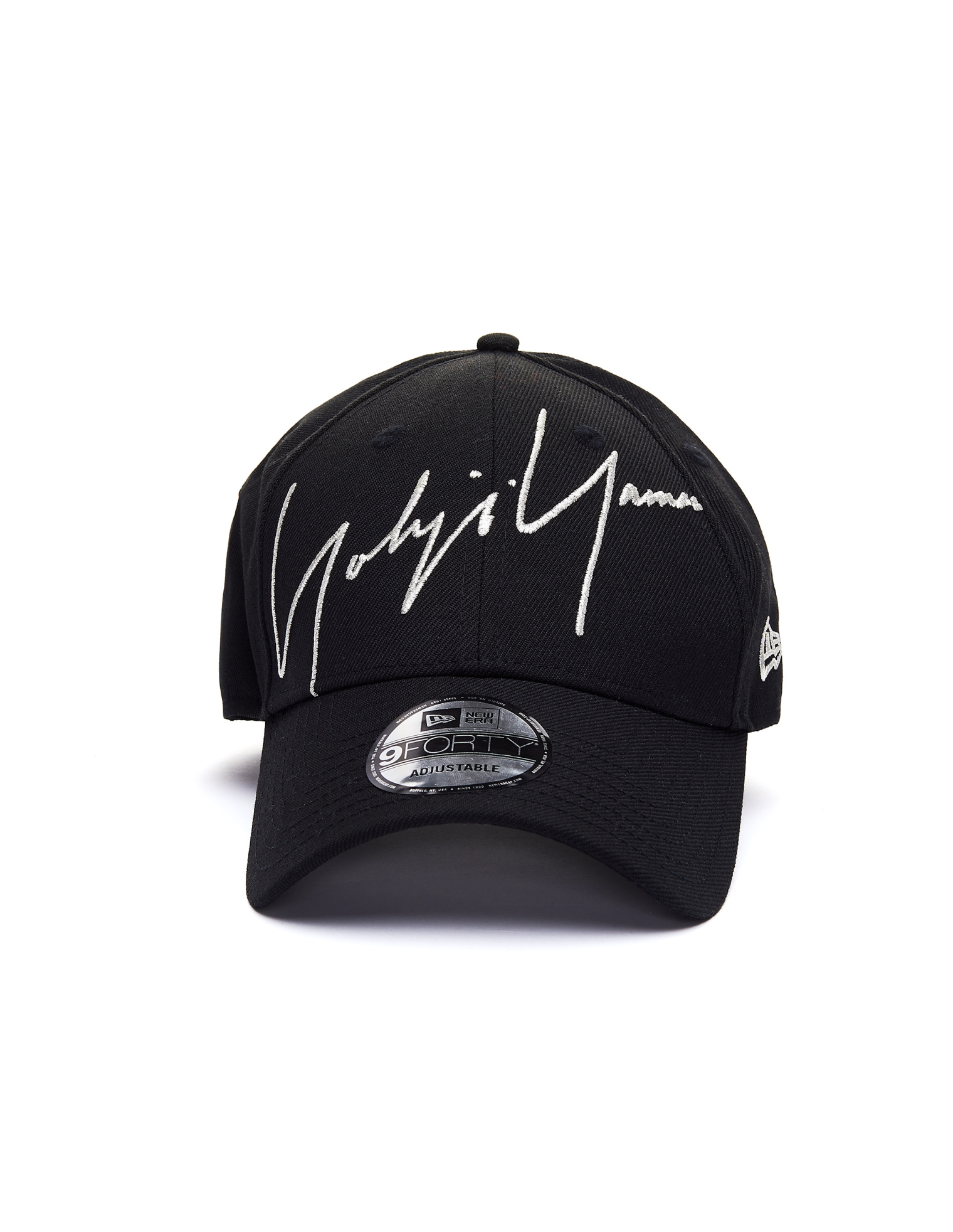 Yohji Yamamoto Кепка New Era из шерсти с вышивкой