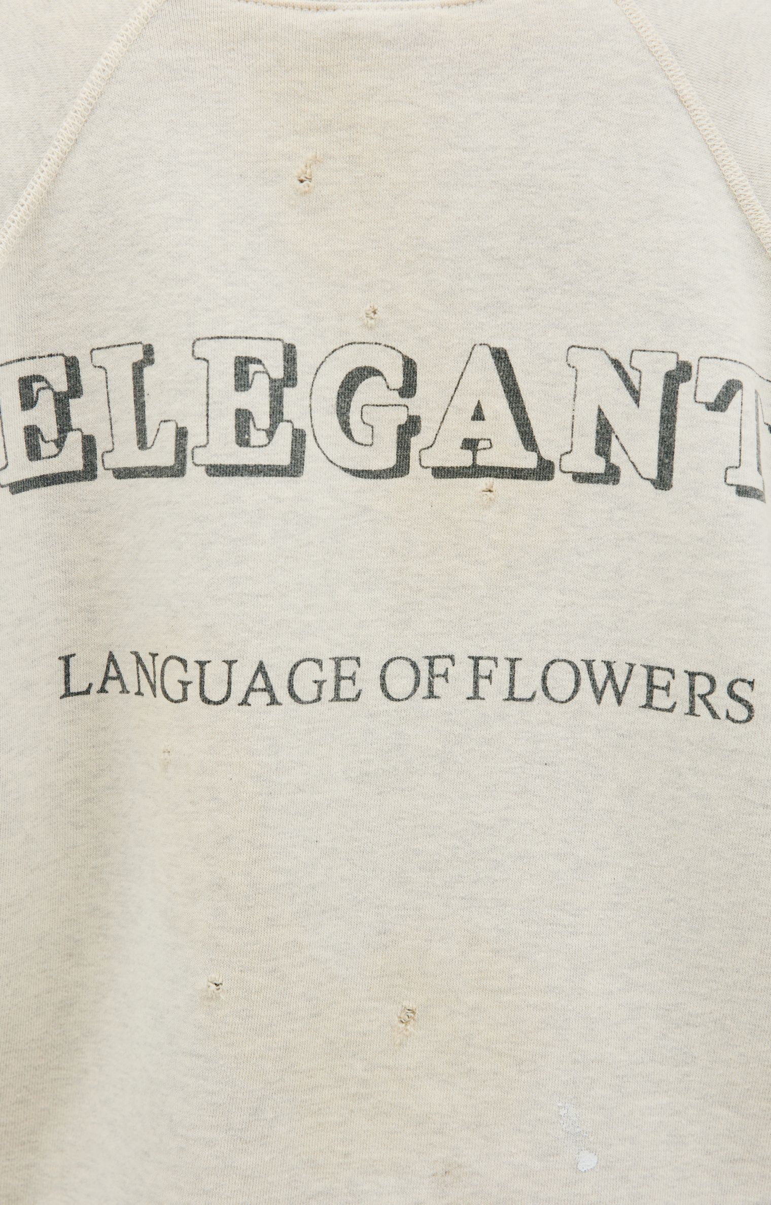 Saint Michael Rose printed sweatshirt