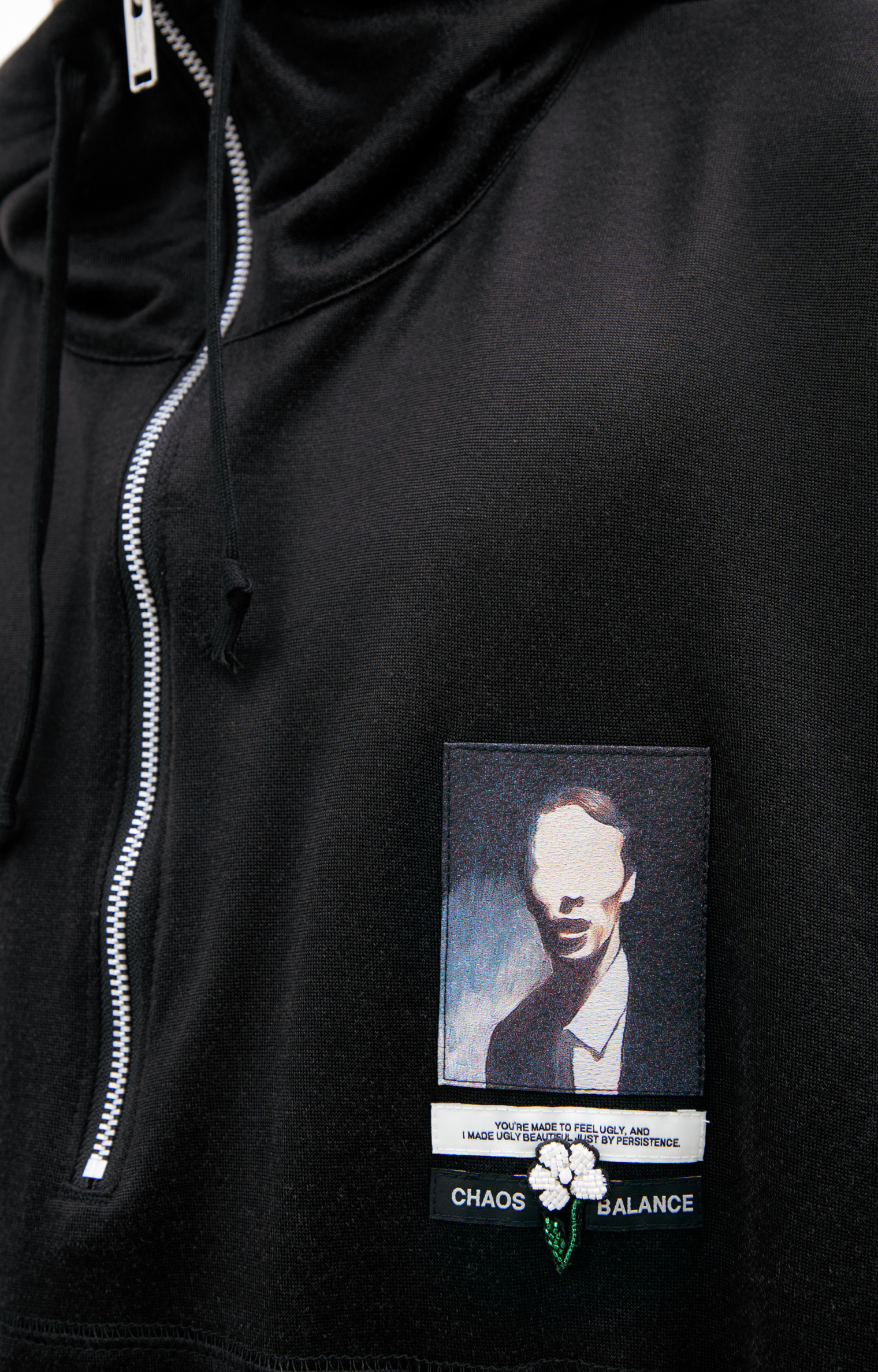 Undercover Black hoodie with patch