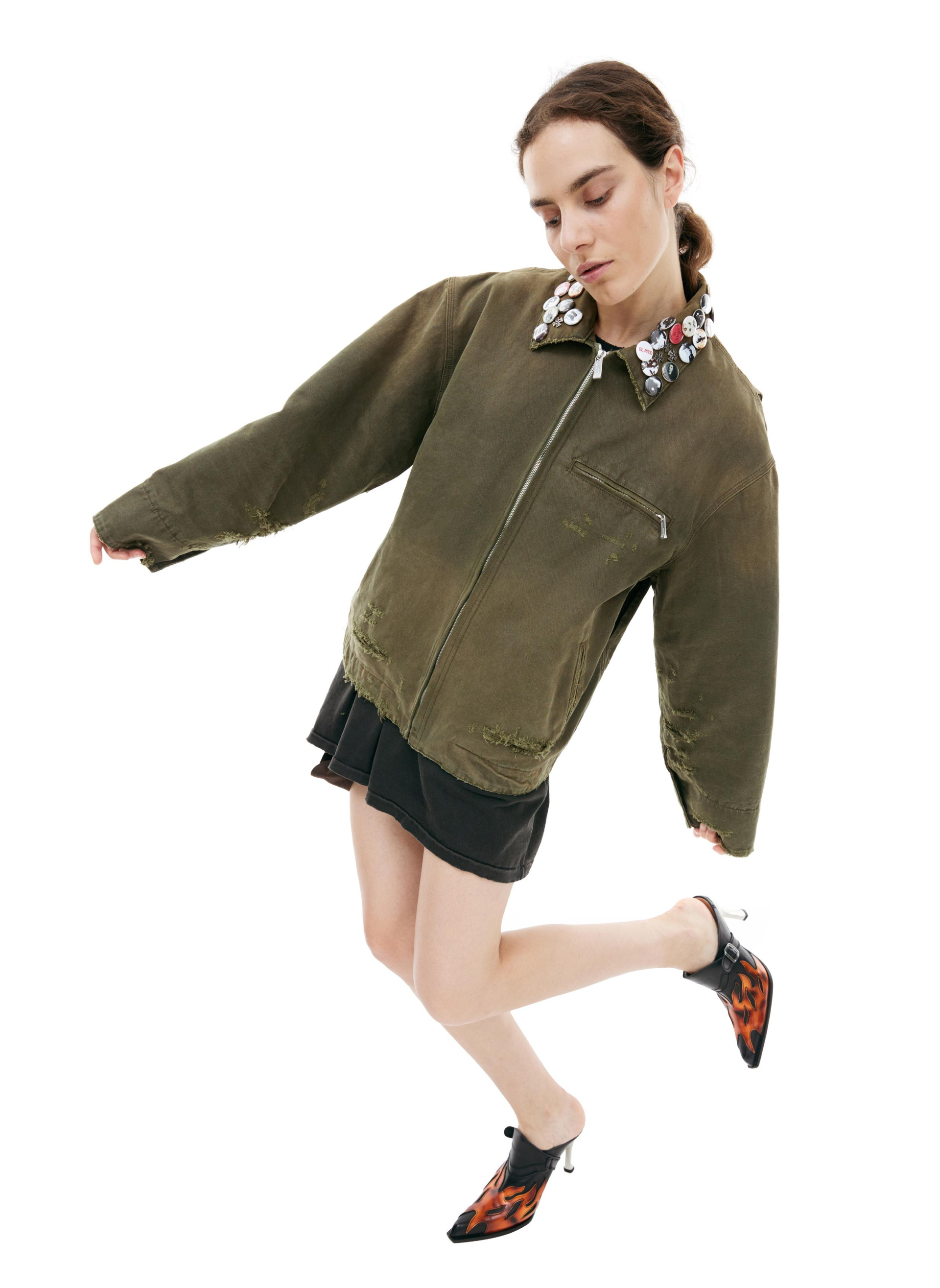 Enfants Riches Déprimés BERKLEY faded denim jacket