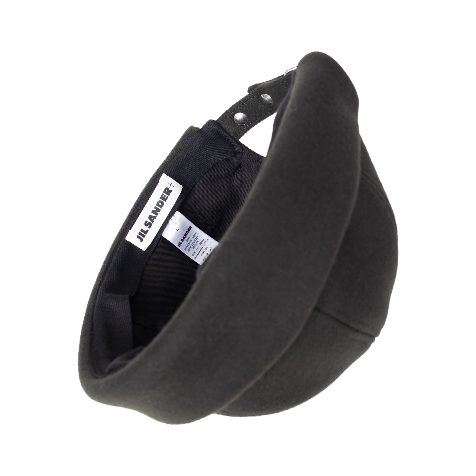 Jil Sander Green wool beanie