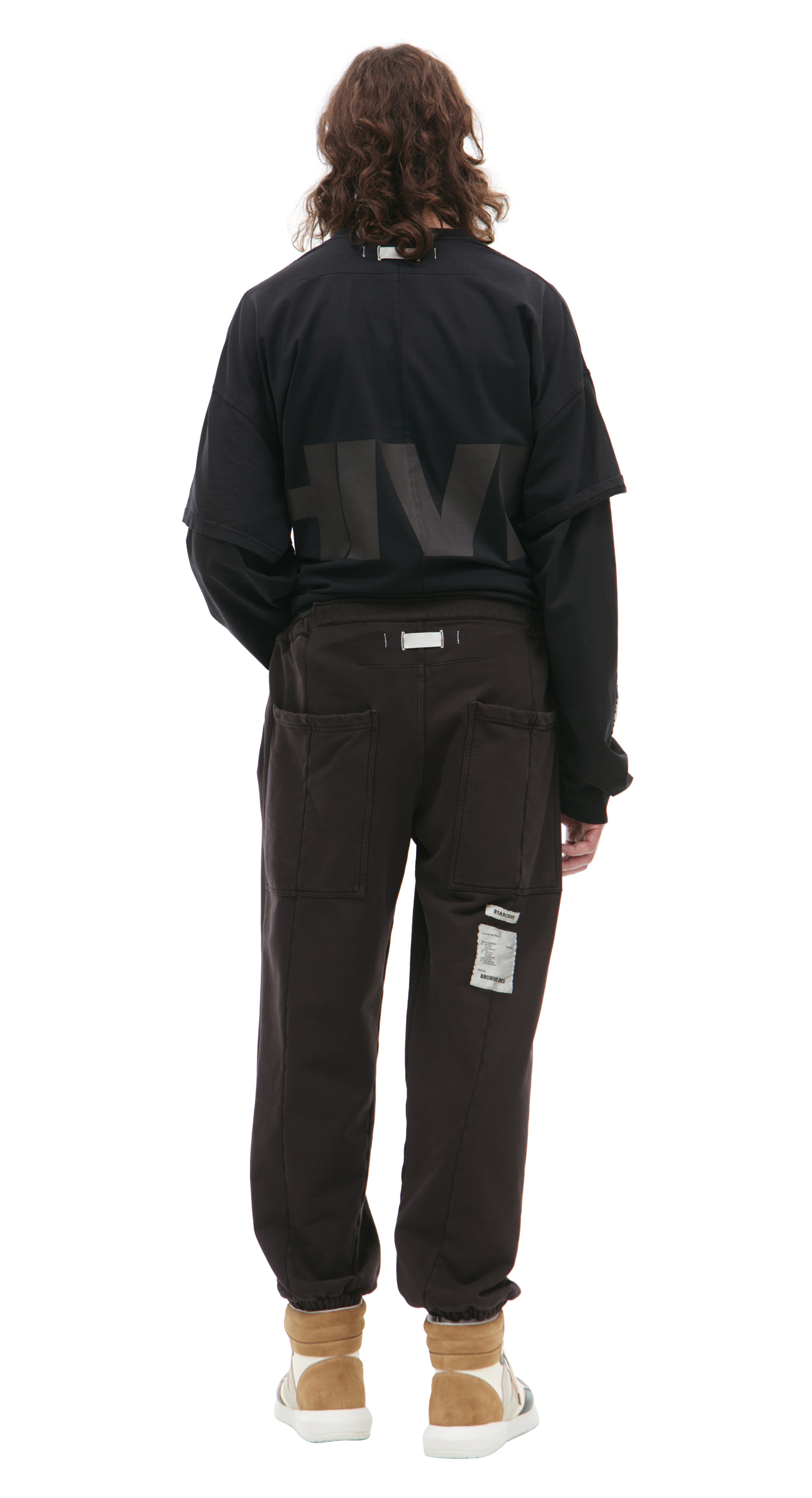 B1ARCHIVE Patch sport trousers