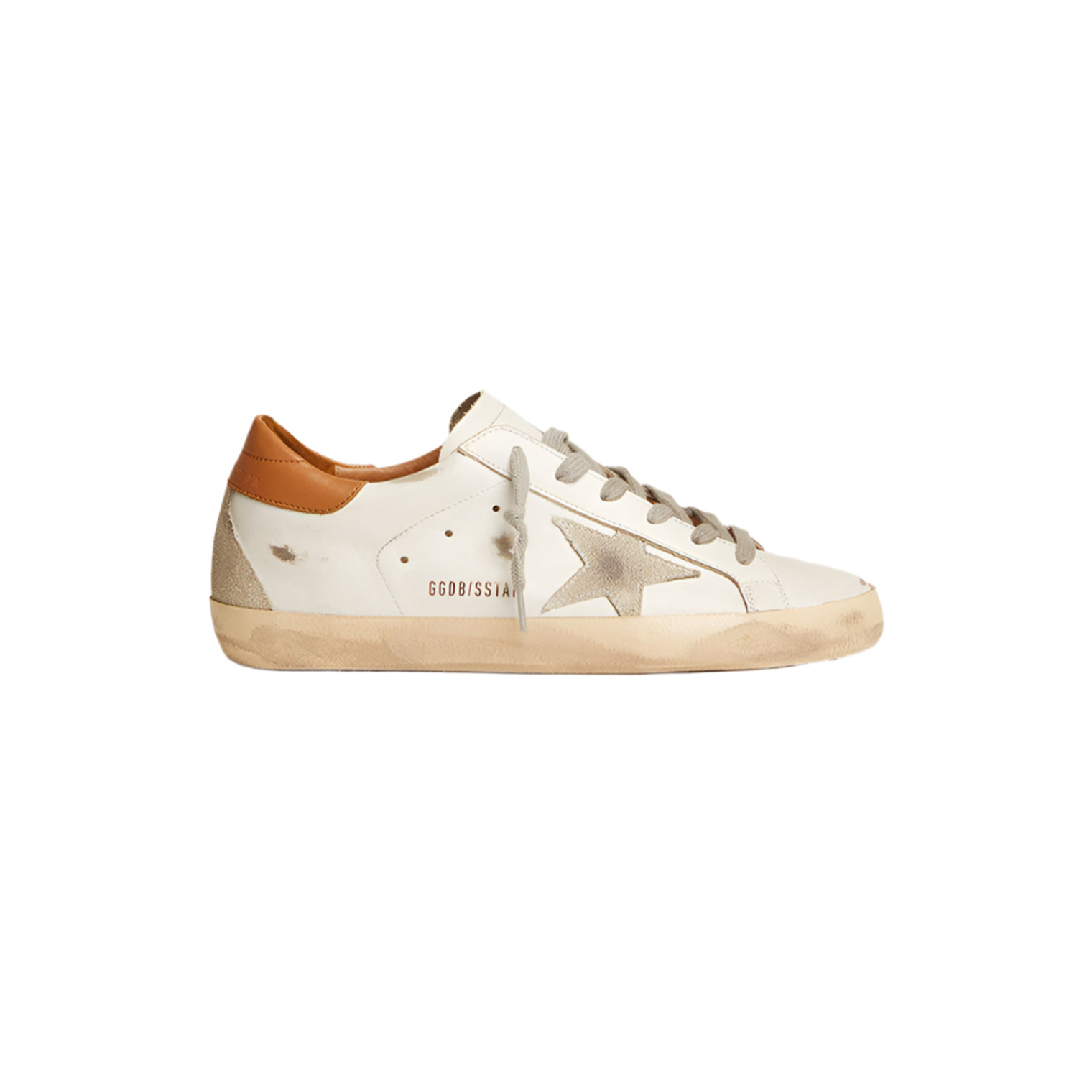 Golden Goose Men’s Super-Star With Suede Star Sneakers