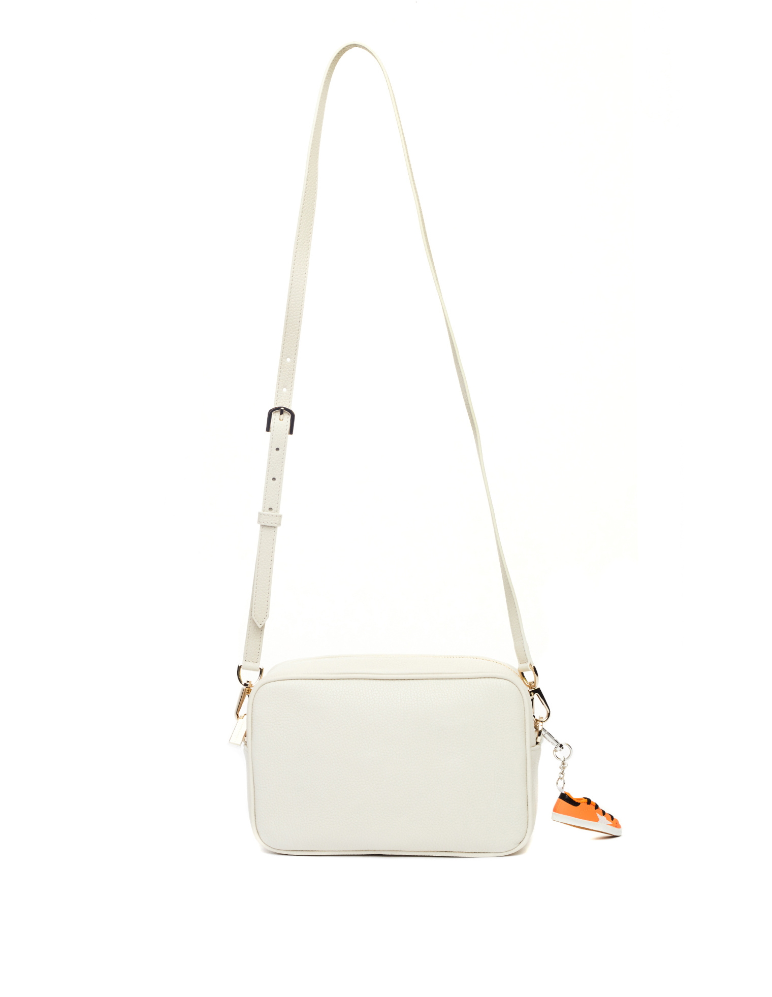 Golden Goose White Leather Star Bag