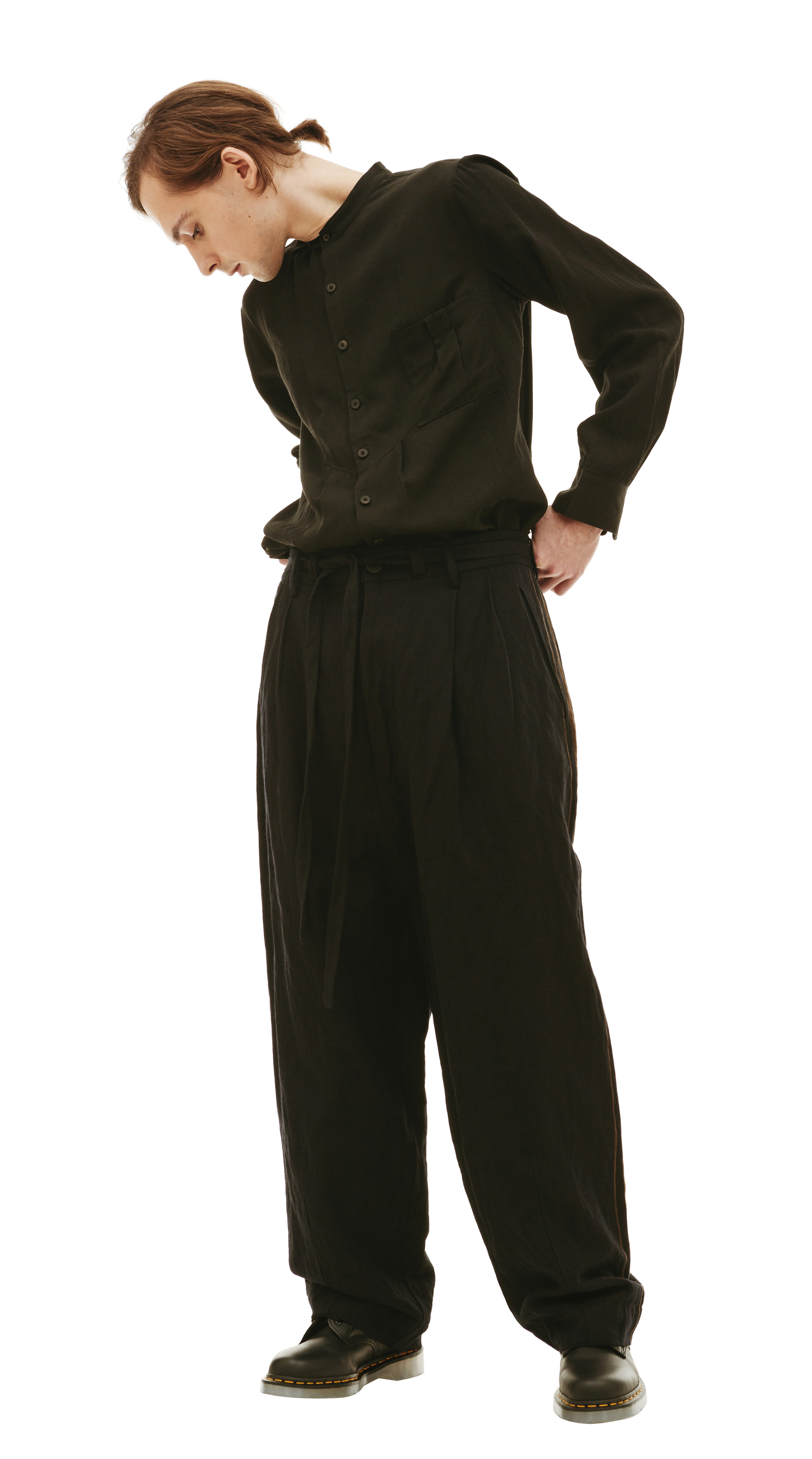 Ziggy Chen Half drawstring trousers